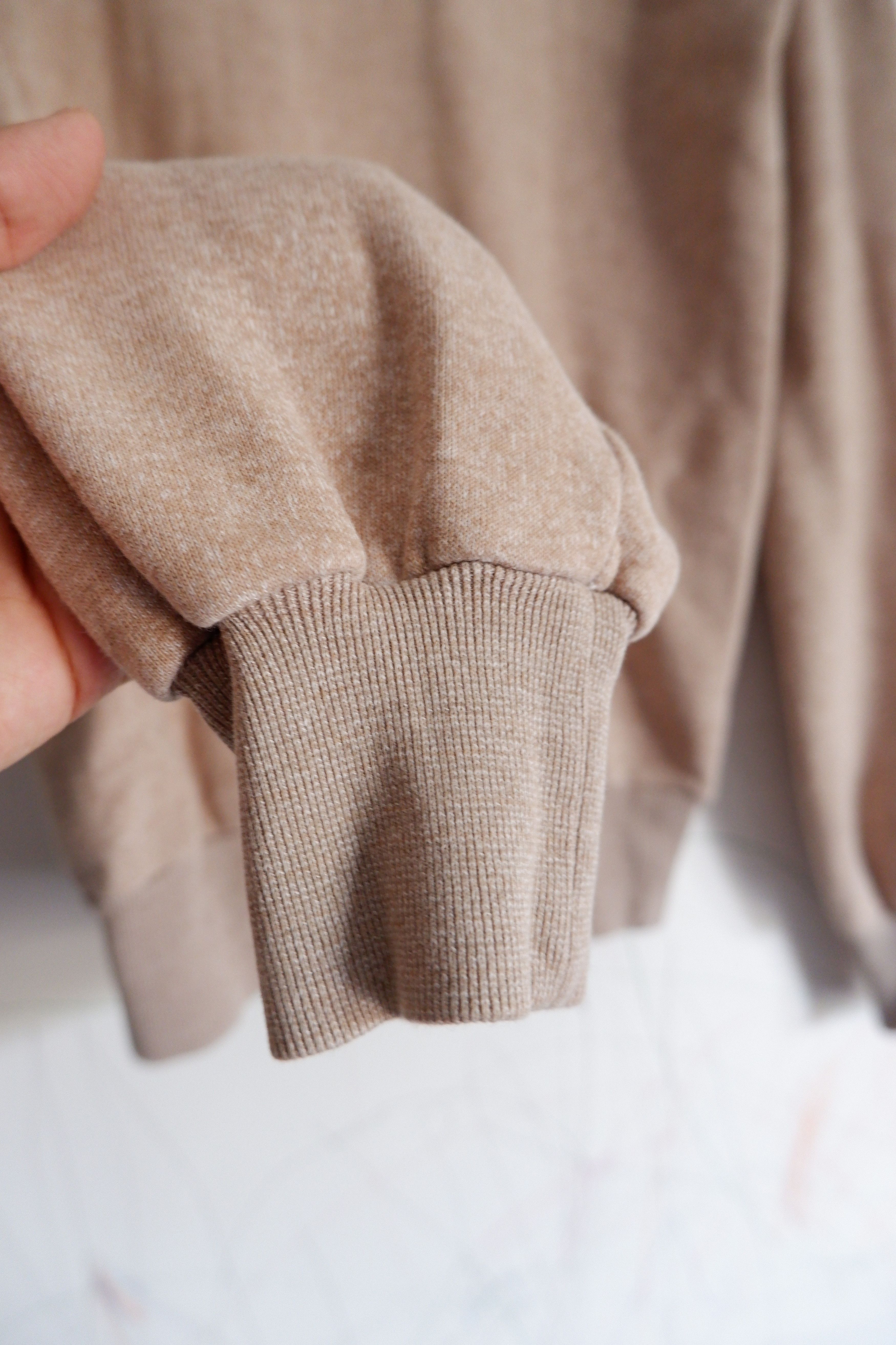 CABANE de ZUCCa Vintage Zucca By Issey Miyake Beige Pullover Hoodie Size US M / EU 48-50 / 2 - 8 Thumbnail