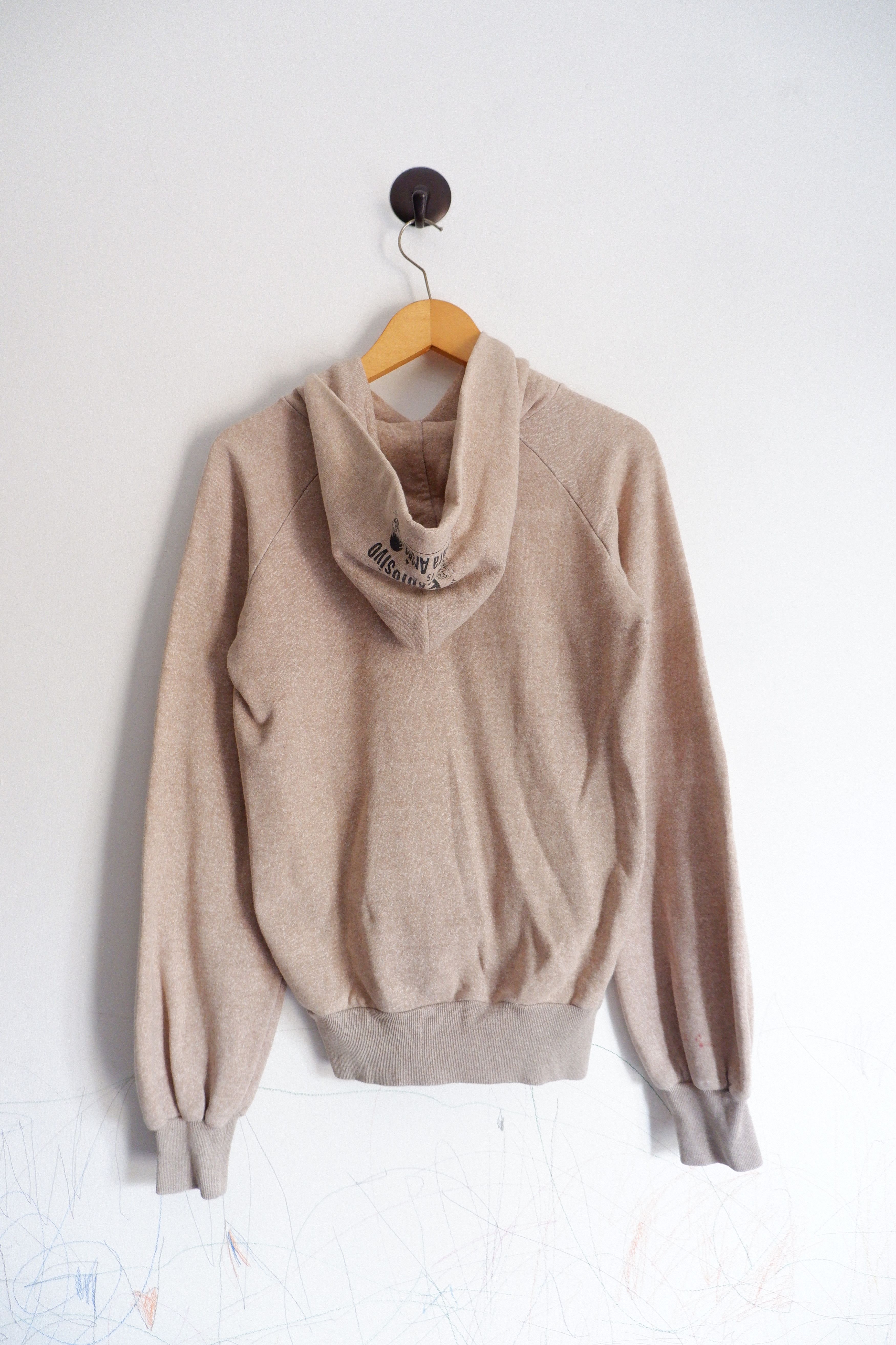 CABANE de ZUCCa Vintage Zucca By Issey Miyake Beige Pullover Hoodie Size US M / EU 48-50 / 2 - 2 Thumbnail