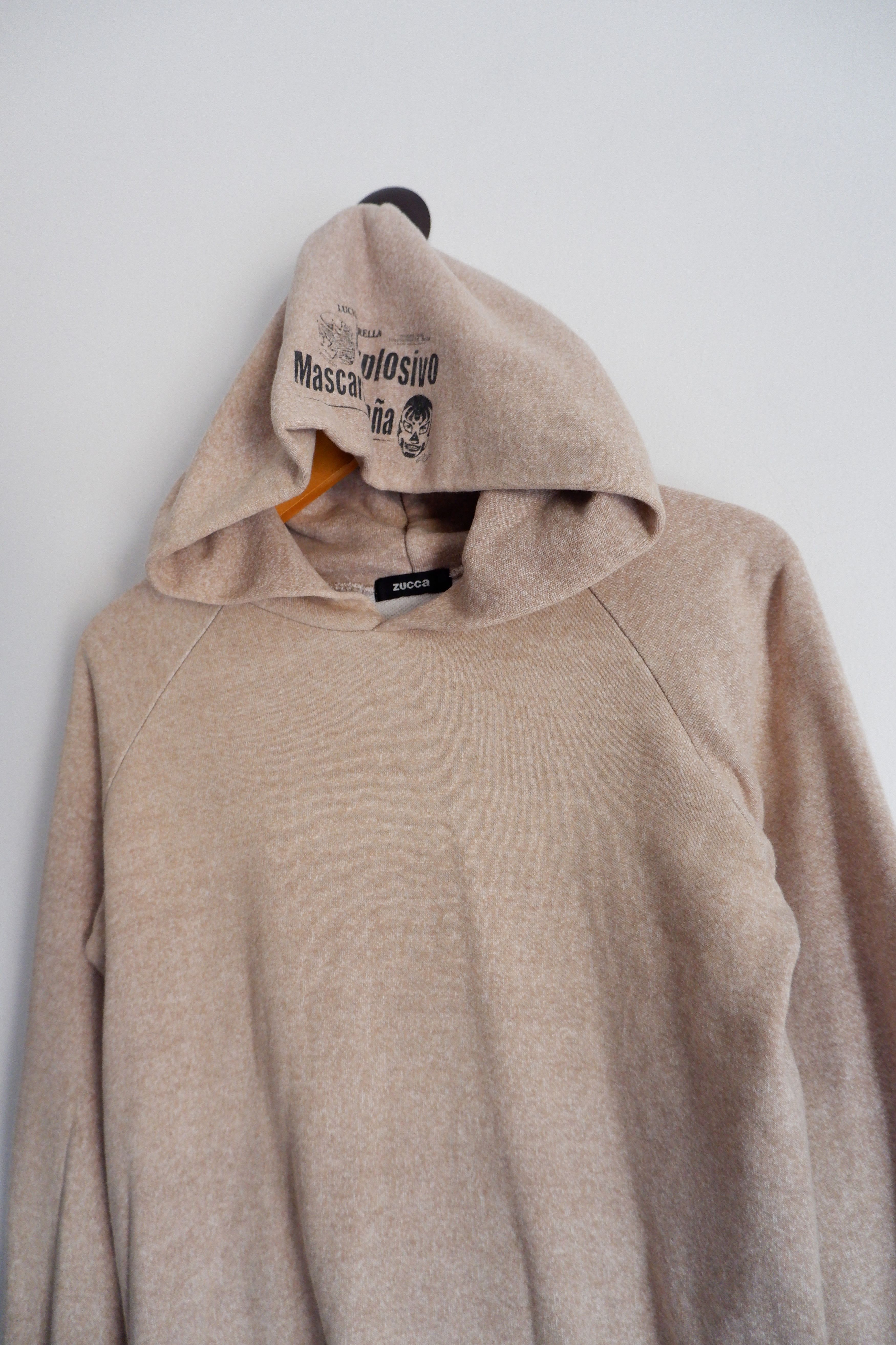 CABANE de ZUCCa Vintage Zucca By Issey Miyake Beige Pullover Hoodie Size US M / EU 48-50 / 2 - 3 Thumbnail