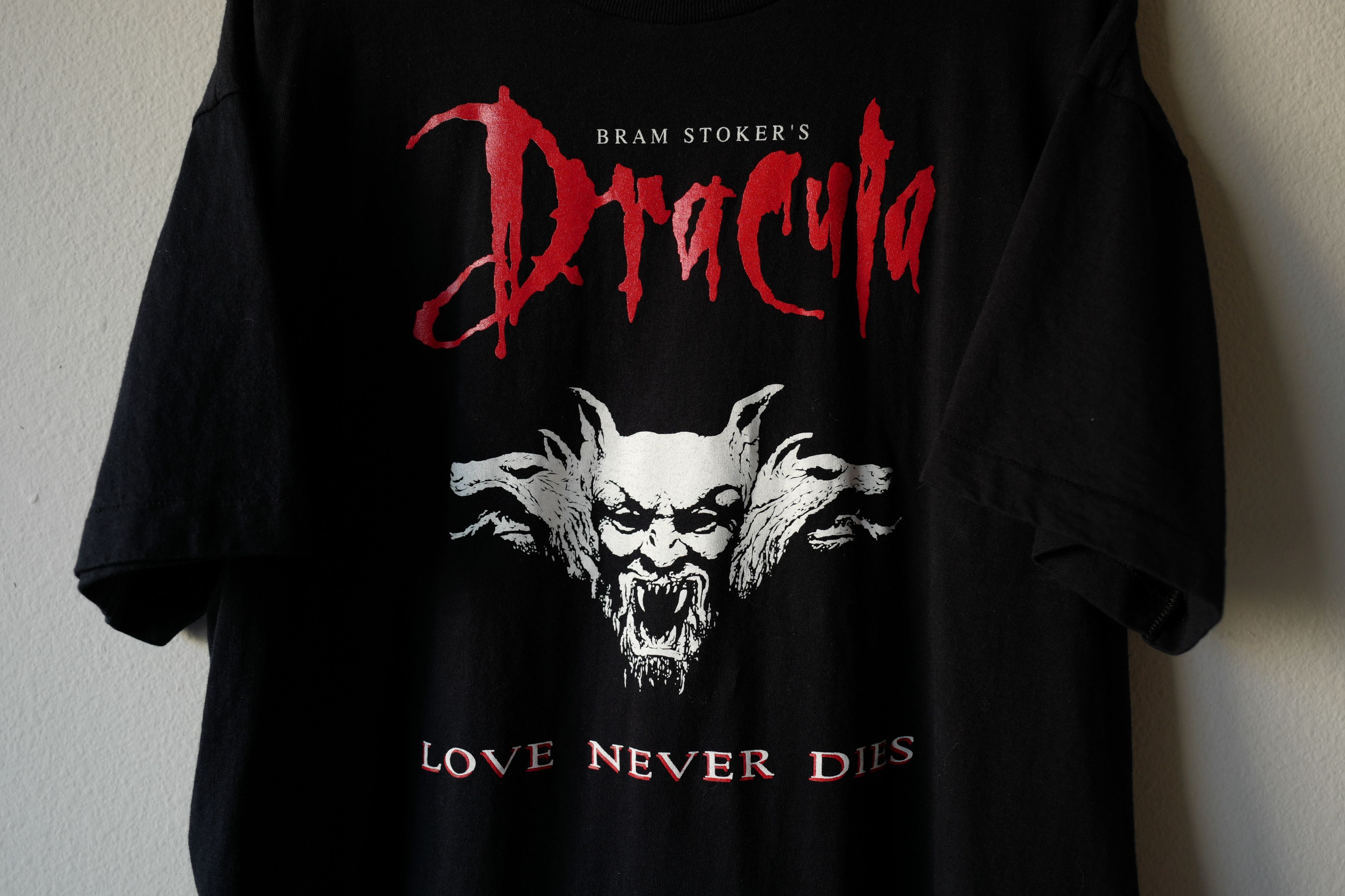 Vintage Vintage 90's Bram Stokers - Dracula "Experience" Tee Size US XL / EU 56 / 4 - 2 Thumbnail