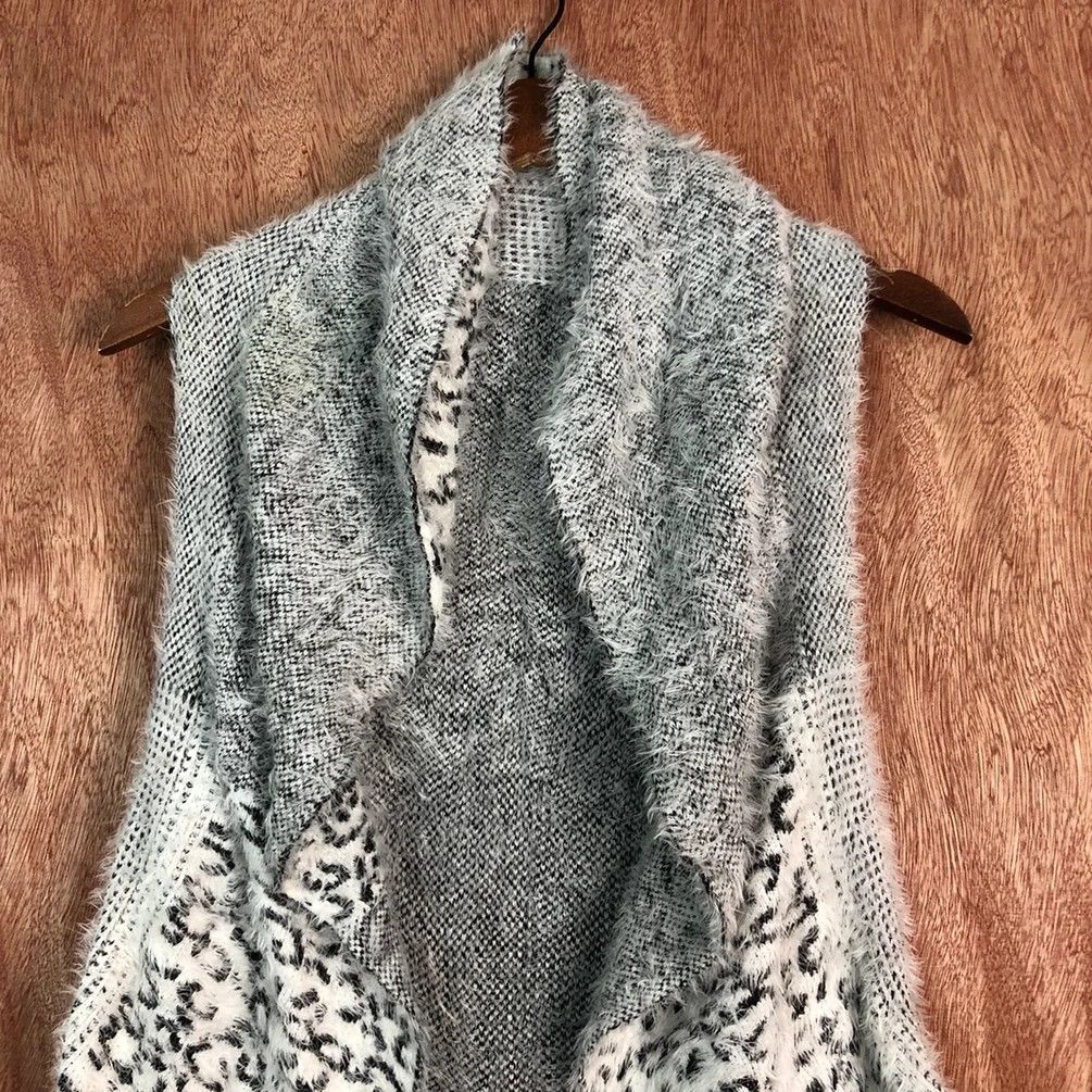 Homespun Knitwear DLL tiger Japan White Mohair knitwear cloaks capes #c347 Size US S / EU 44-46 / 1 - 8 Thumbnail