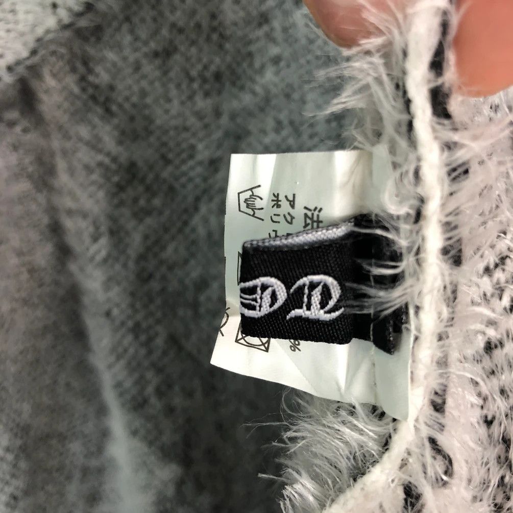 Homespun Knitwear DLL tiger Japan White Mohair knitwear cloaks capes #c347 Size US S / EU 44-46 / 1 - 5 Thumbnail