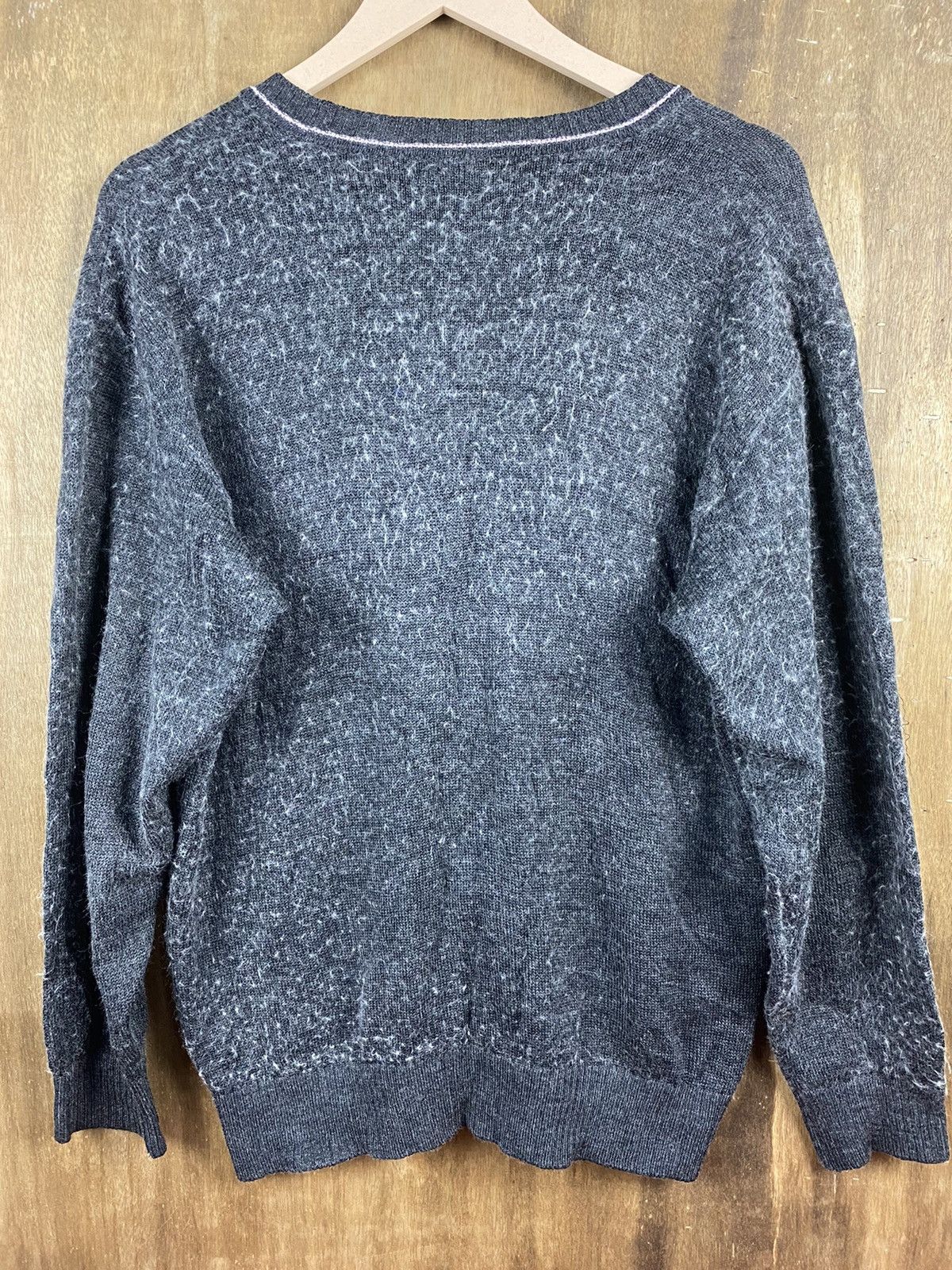 Japanese Brand Yacht mohair knitwear cardigan japan #Z026 Size US M / EU 48-50 / 2 - 18 Thumbnail
