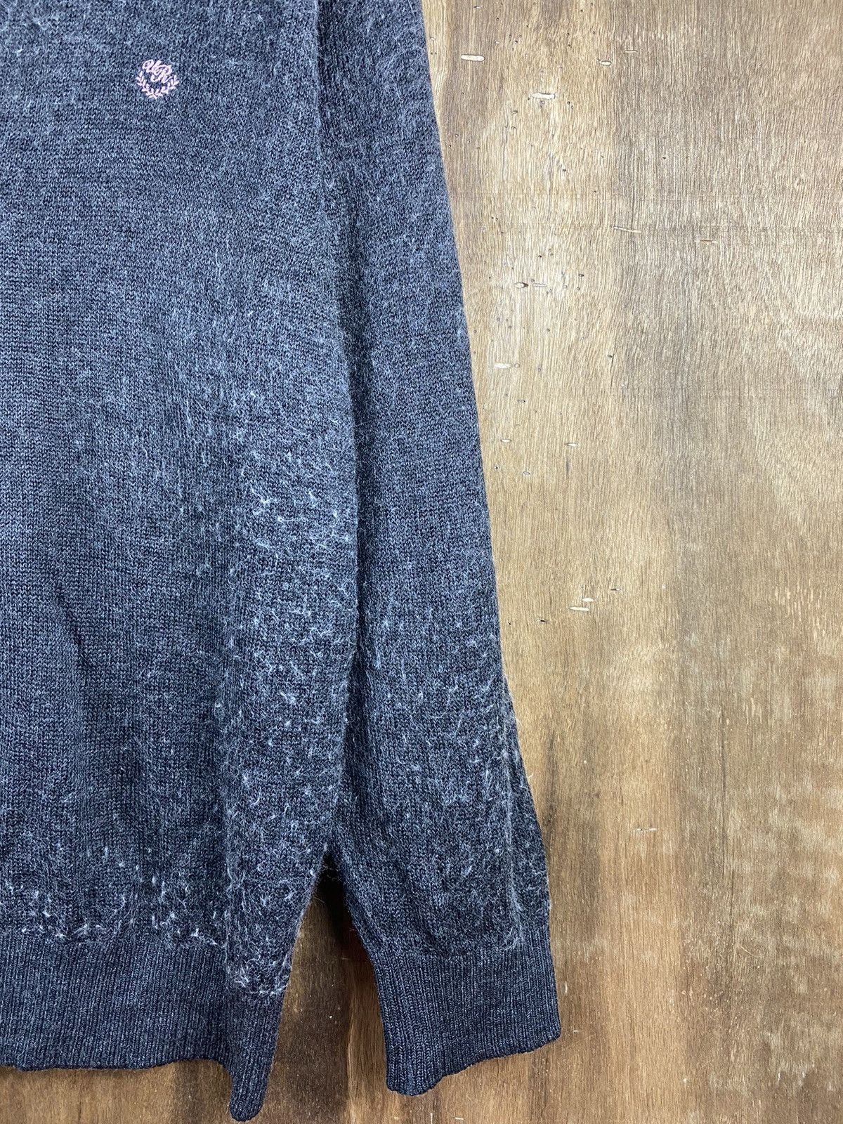 Japanese Brand Yacht mohair knitwear cardigan japan #Z026 Size US M / EU 48-50 / 2 - 7 Thumbnail