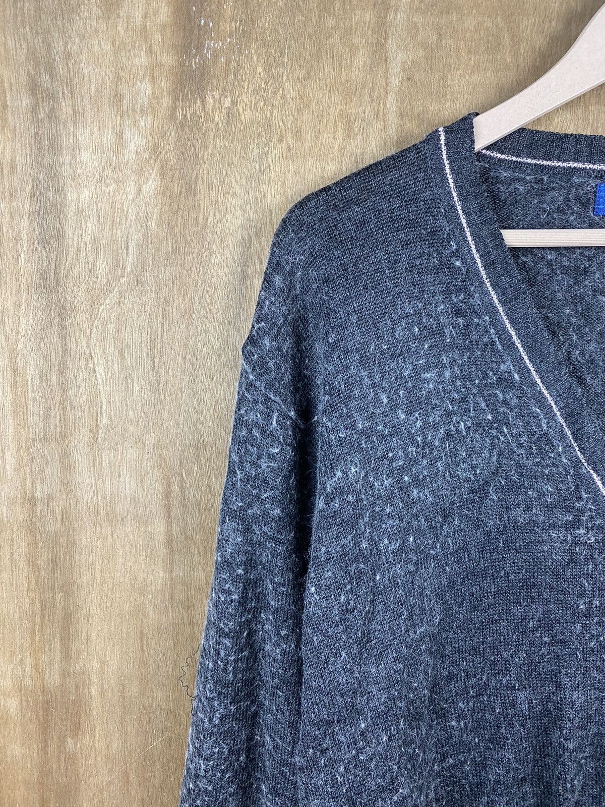 Japanese Brand Yacht mohair knitwear cardigan japan #Z026 Size US M / EU 48-50 / 2 - 5 Thumbnail