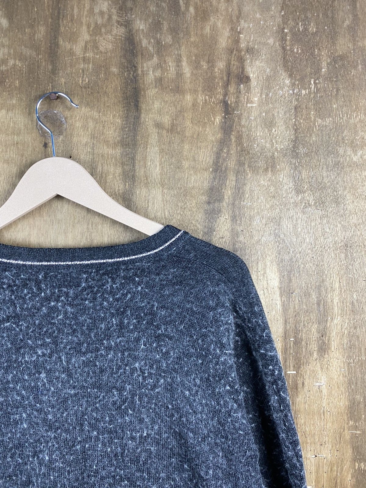 Japanese Brand Yacht mohair knitwear cardigan japan #Z026 Size US M / EU 48-50 / 2 - 16 Thumbnail