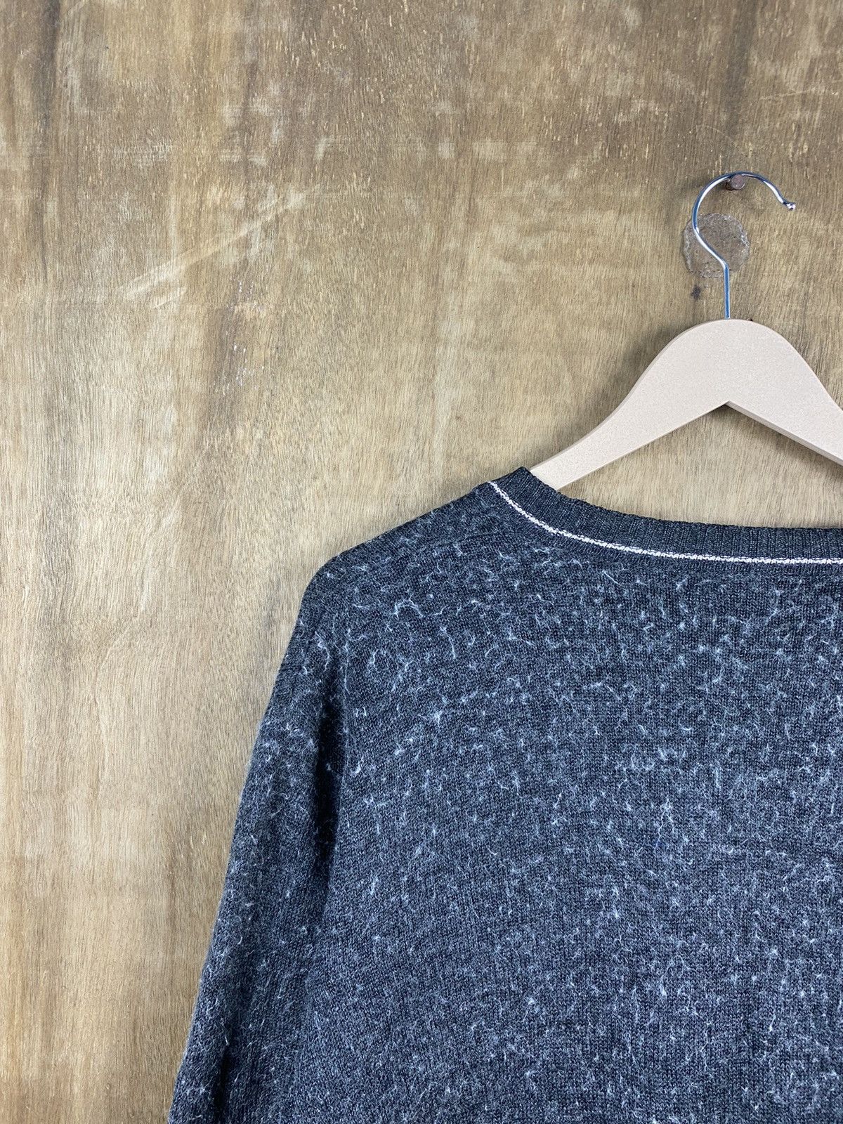 Japanese Brand Yacht mohair knitwear cardigan japan #Z026 Size US M / EU 48-50 / 2 - 17 Thumbnail