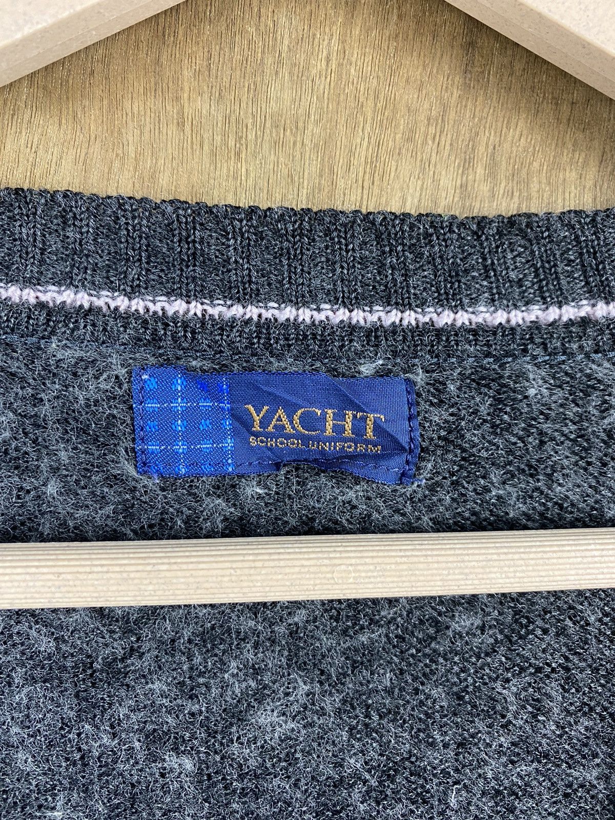 Japanese Brand Yacht mohair knitwear cardigan japan #Z026 Size US M / EU 48-50 / 2 - 6 Thumbnail