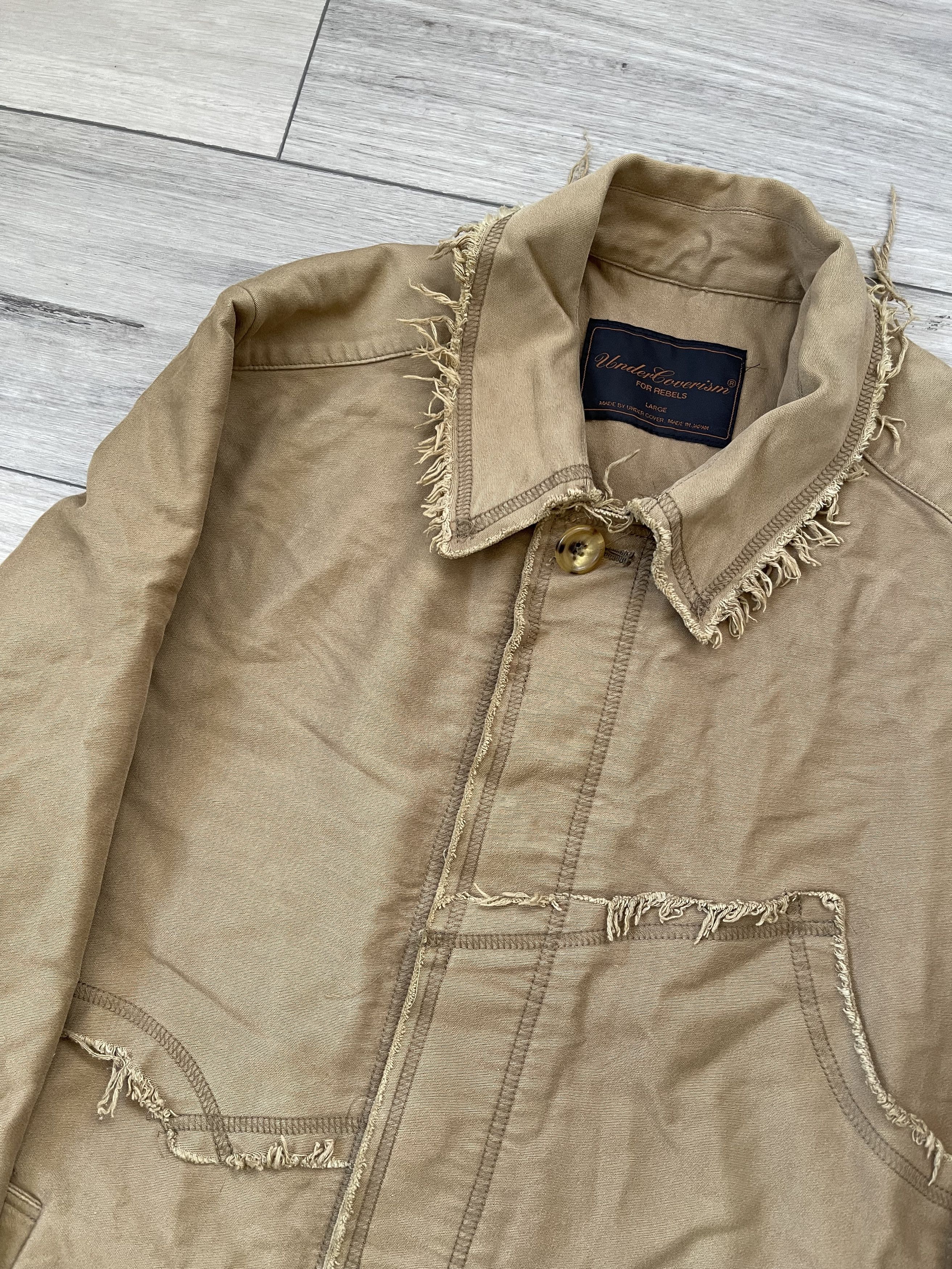 Undercover Undercover F/W 2003 "Paperdoll" Hybrid Rider Jacket Size US L / EU 52-54 / 3 - 4 Thumbnail