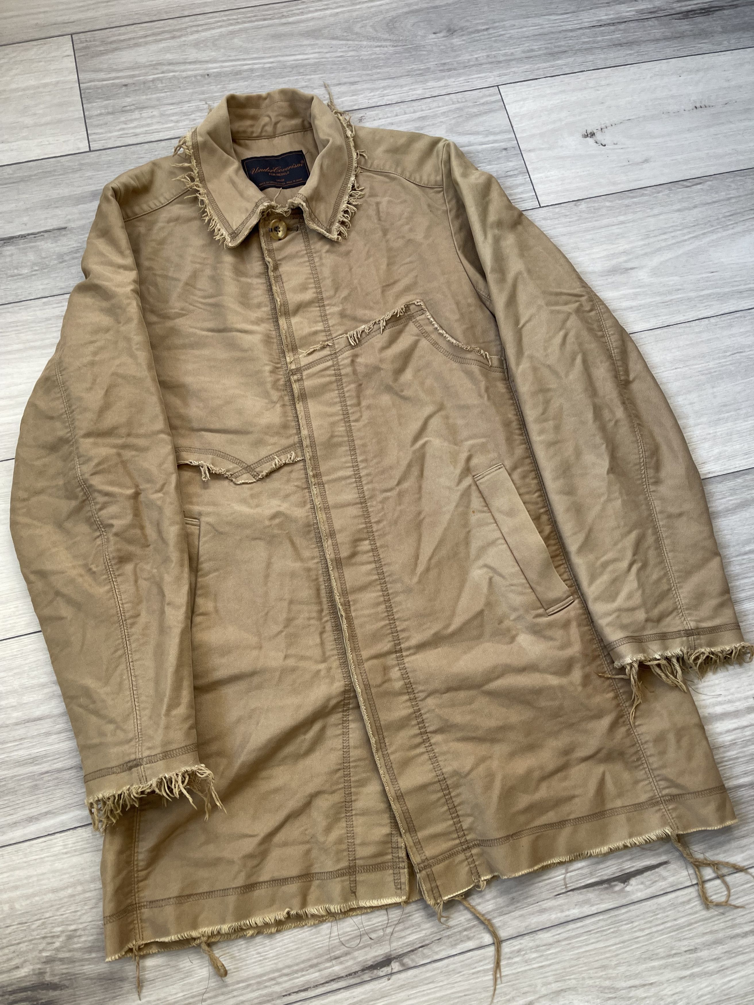 Undercover Undercover F/W 2003 "Paperdoll" Hybrid Rider Jacket Size US L / EU 52-54 / 3 - 3 Thumbnail
