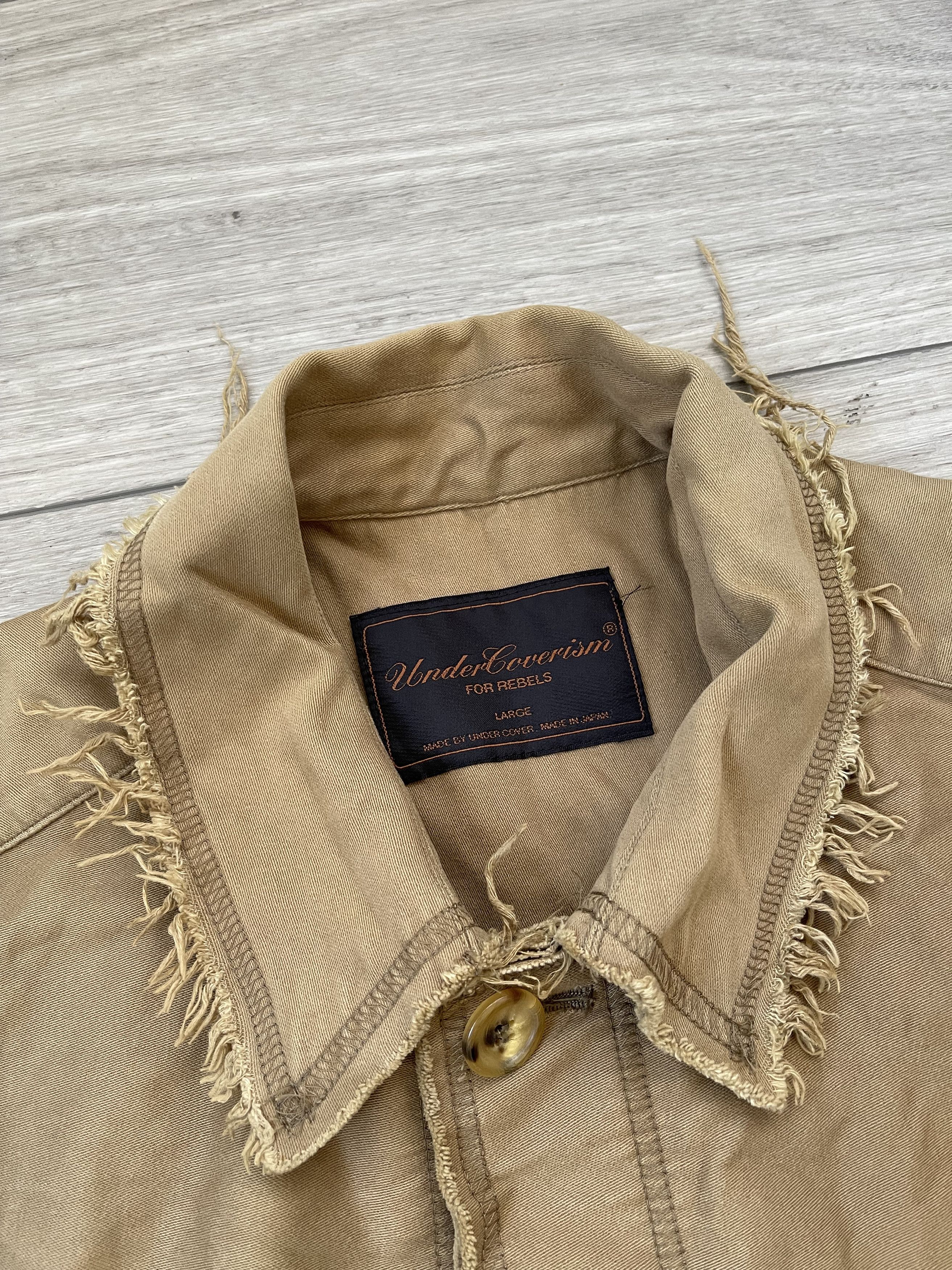 Undercover Undercover F/W 2003 "Paperdoll" Hybrid Rider Jacket Size US L / EU 52-54 / 3 - 5 Thumbnail
