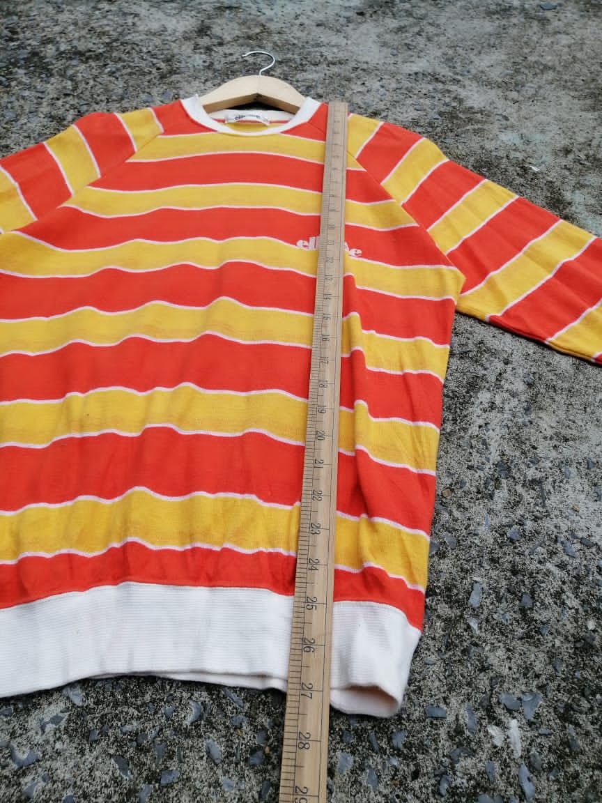 Ellesse Vintage Ellesse Longsleeve Stripe Shirt Size US M / EU 48-50 / 2 - 3 Thumbnail