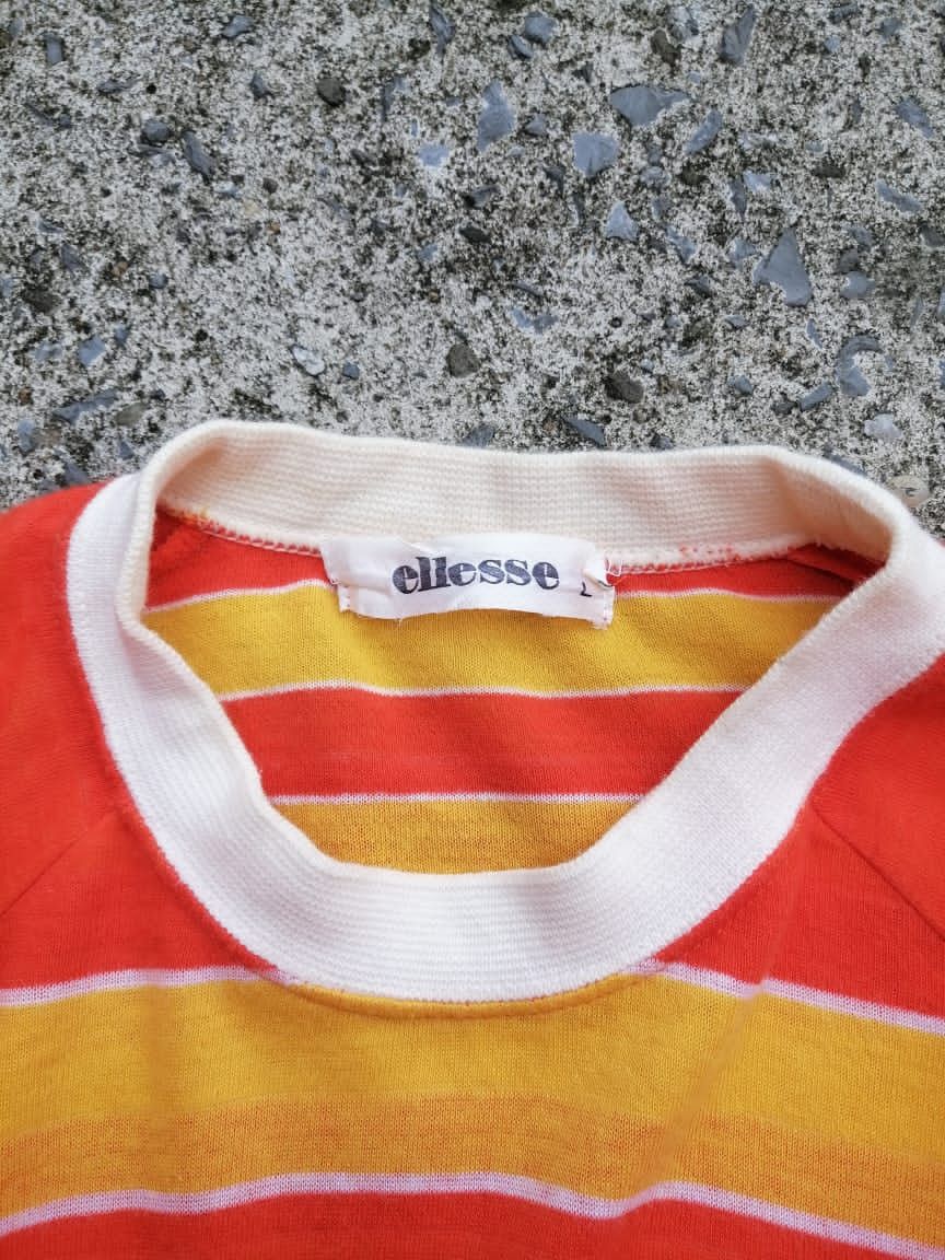 Ellesse Vintage Ellesse Longsleeve Stripe Shirt Size US M / EU 48-50 / 2 - 6 Thumbnail