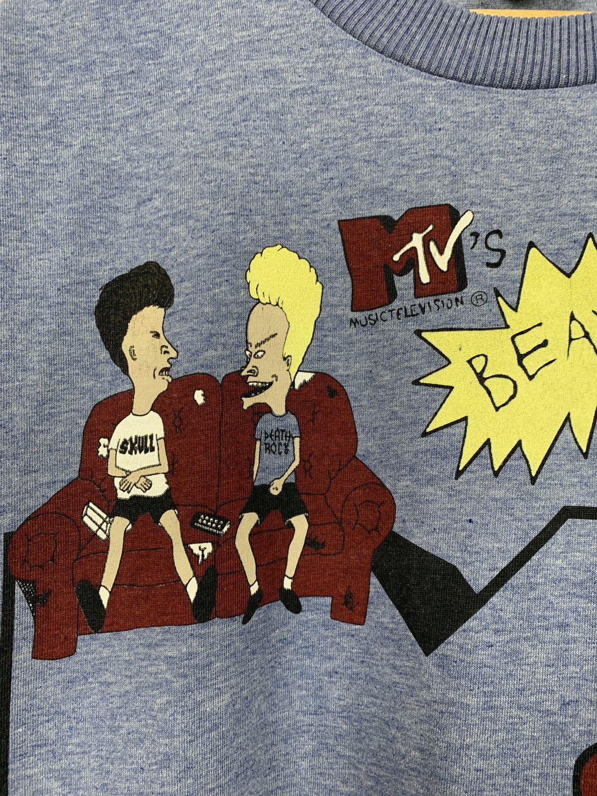 Cartoon Network 1994 Vintage Beavis And Butt Head MTV T-Shirt Size US L / EU 52-54 / 3 - 7 Thumbnail