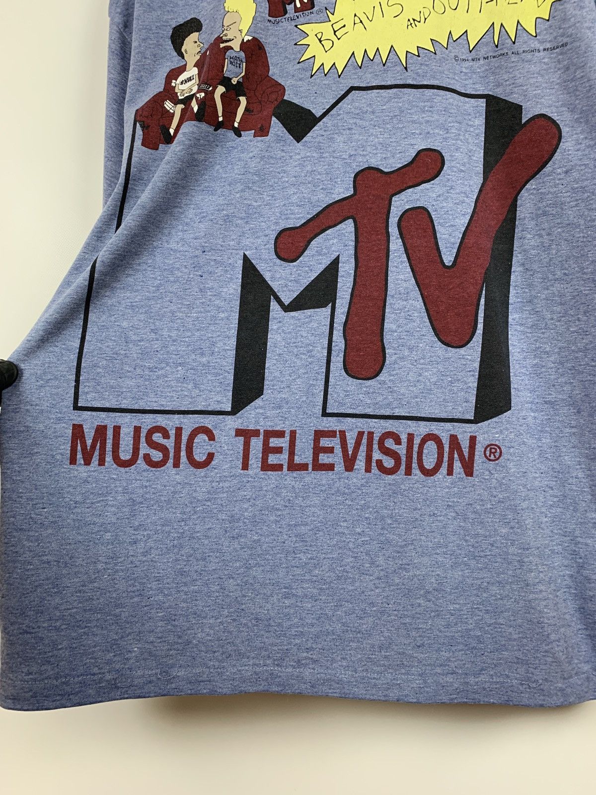 Cartoon Network 1994 Vintage Beavis And Butt Head MTV T-Shirt Size US L / EU 52-54 / 3 - 10 Thumbnail