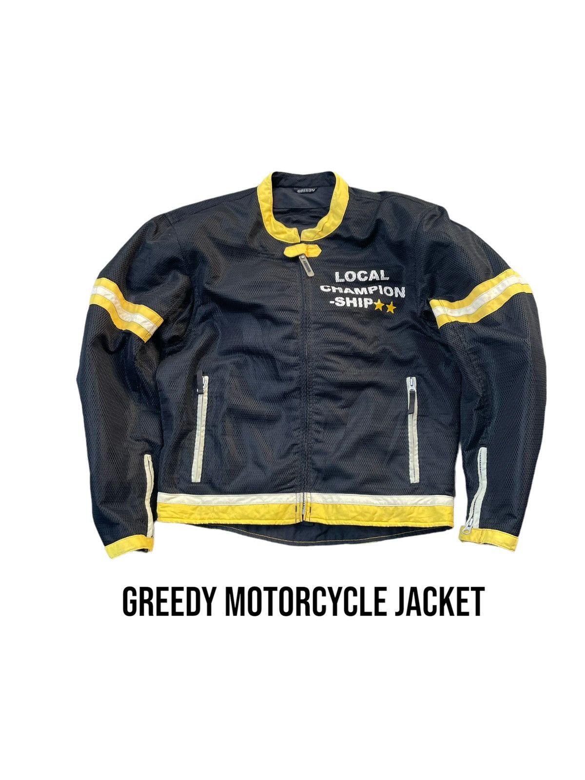 Japanese Brand Greedy Motorcycle Jacket Size US M / EU 48-50 / 2 - 1 Thumbnail