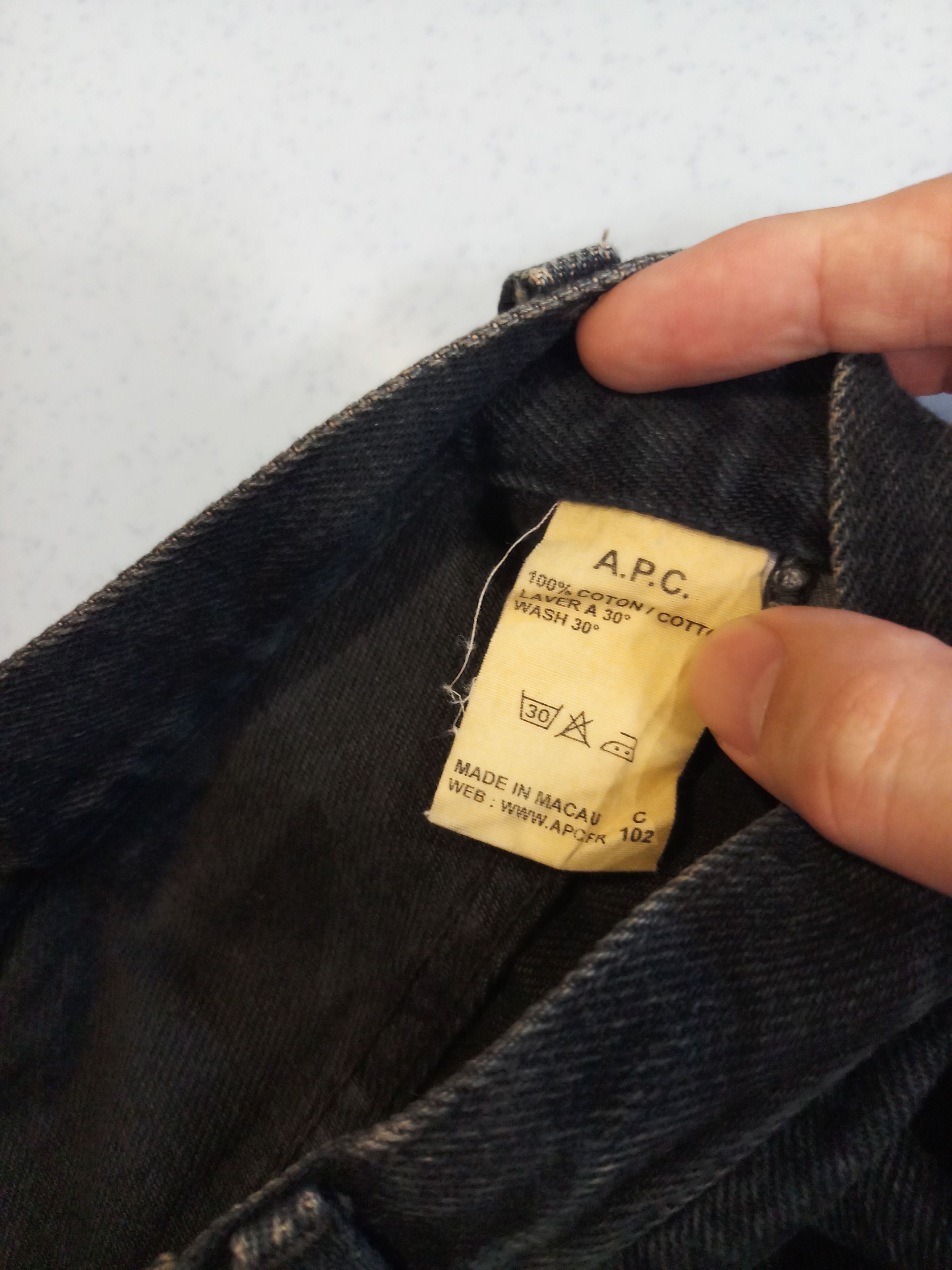 A.P.C. A.P.C. New Standard Dark Indigo Selvedge Denim Size US 28 / EU 44 - 3 Thumbnail