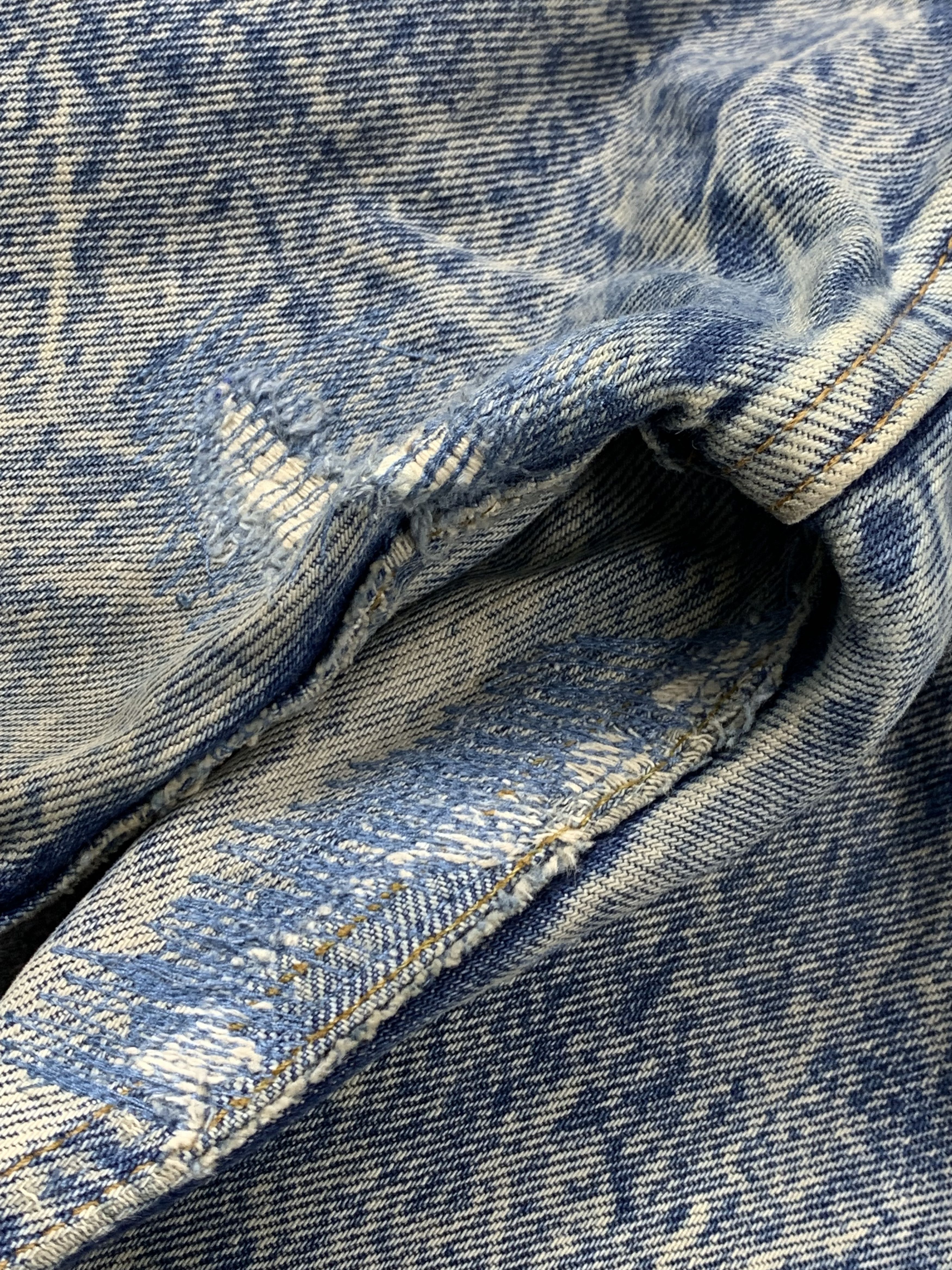 Levi's Vintage 90s Levis 501 Acid Wash Jeans DP1979 Size US 32 / EU 48 - 9 Thumbnail