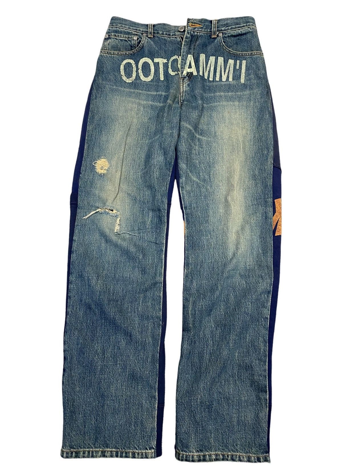 パンツ 19AW UNDERCOVER HYBRID DENIM Undercover Undercover AW02 IMMADTOO Hybrid Denim | Grailed
