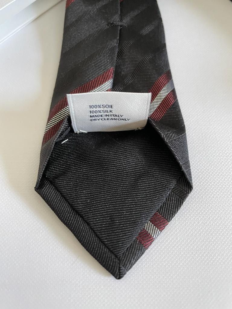 Celine × Hedi Slimane * RARE * STRIPED TIE SLIM SILK RUNWAY ICONIC HEDI Size ONE SIZE - 5 Thumbnail