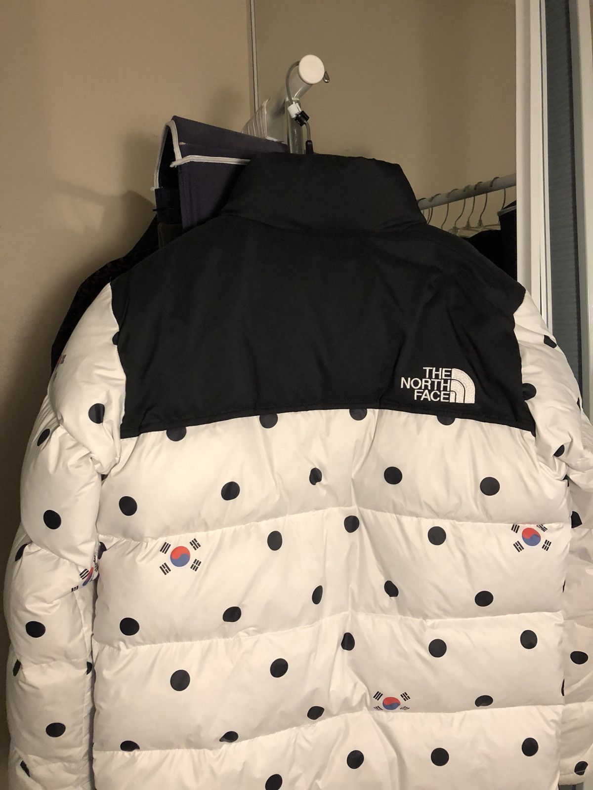 The North Face The North Face IC International Korea Polka Dot Nuptse Jacket Grailed