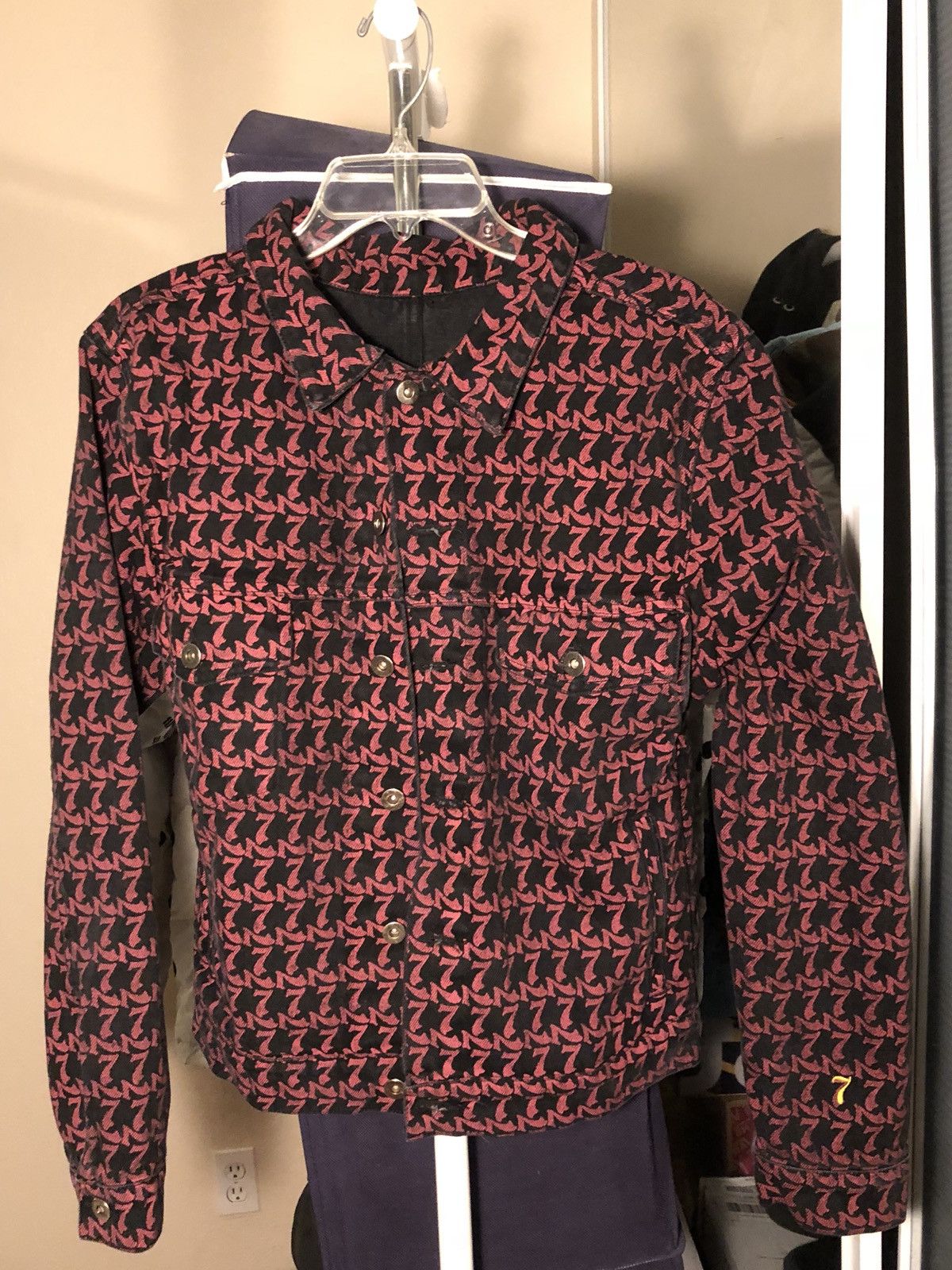 Gianni Mora Gianni Mora Helder Vices Tarantula 7 Monogram Denim  