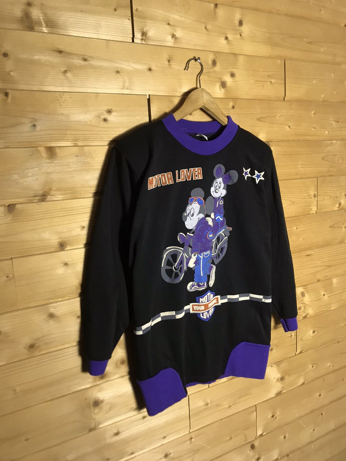 Mickey Mouse Vintage 80s Mickey Mouse sweatshirt Size US S / EU 44-46 / 1 - 1 Thumbnail