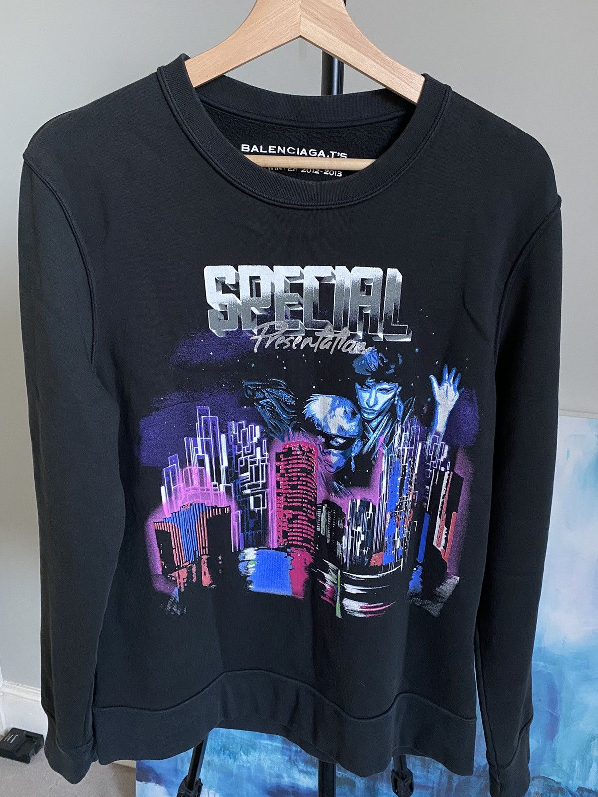 Rare Balenciaga FW12-13 Special Presentation Sweatshirt