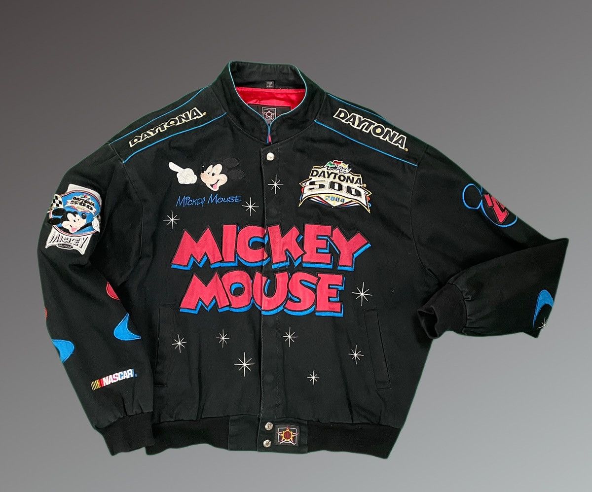 NASCAR Vintage Nascar Disney Mickey Mouse Racing Jacket 2004 Size US L / EU 52-54 / 3 - 4 Thumbnail
