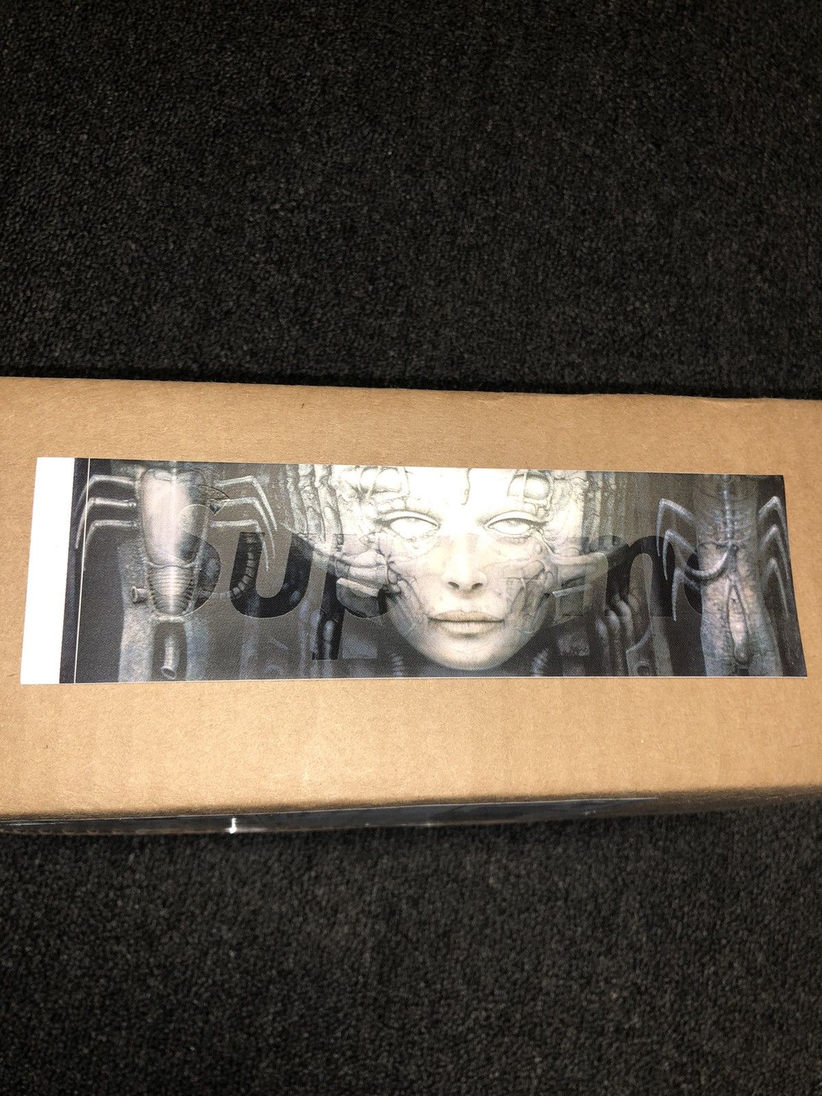 Supreme Supreme HR Giger Box Logo Sticker | Grailed