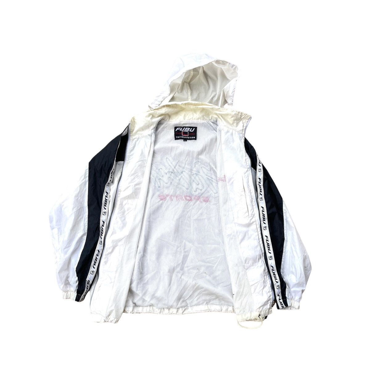 Fubu × JNCO × Phat Farm VINTAGE FUBU EMBROIDERED SPELL OUT JACKET Size US L / EU 52-54 / 3 - 7 Thumbnail