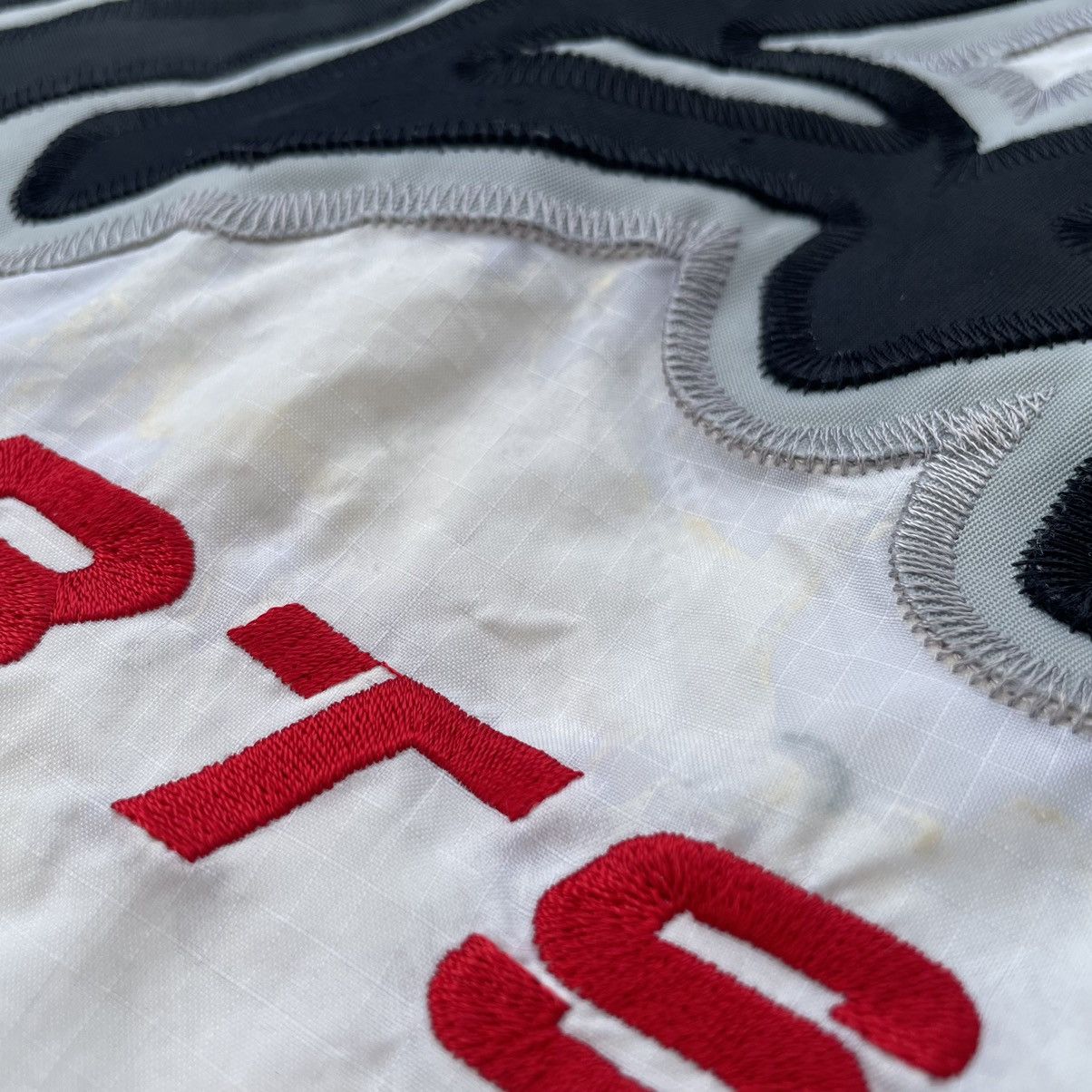 Fubu × JNCO × Phat Farm VINTAGE FUBU EMBROIDERED SPELL OUT JACKET Size US L / EU 52-54 / 3 - 11 Thumbnail