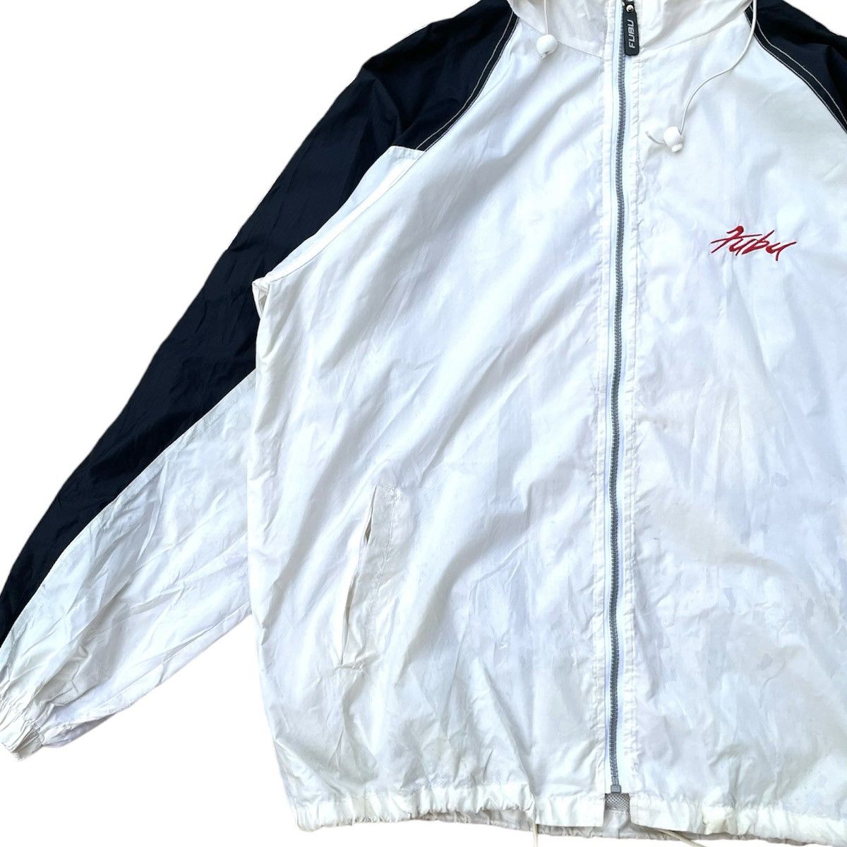 Fubu × JNCO × Phat Farm VINTAGE FUBU EMBROIDERED SPELL OUT JACKET Size US L / EU 52-54 / 3 - 5 Thumbnail