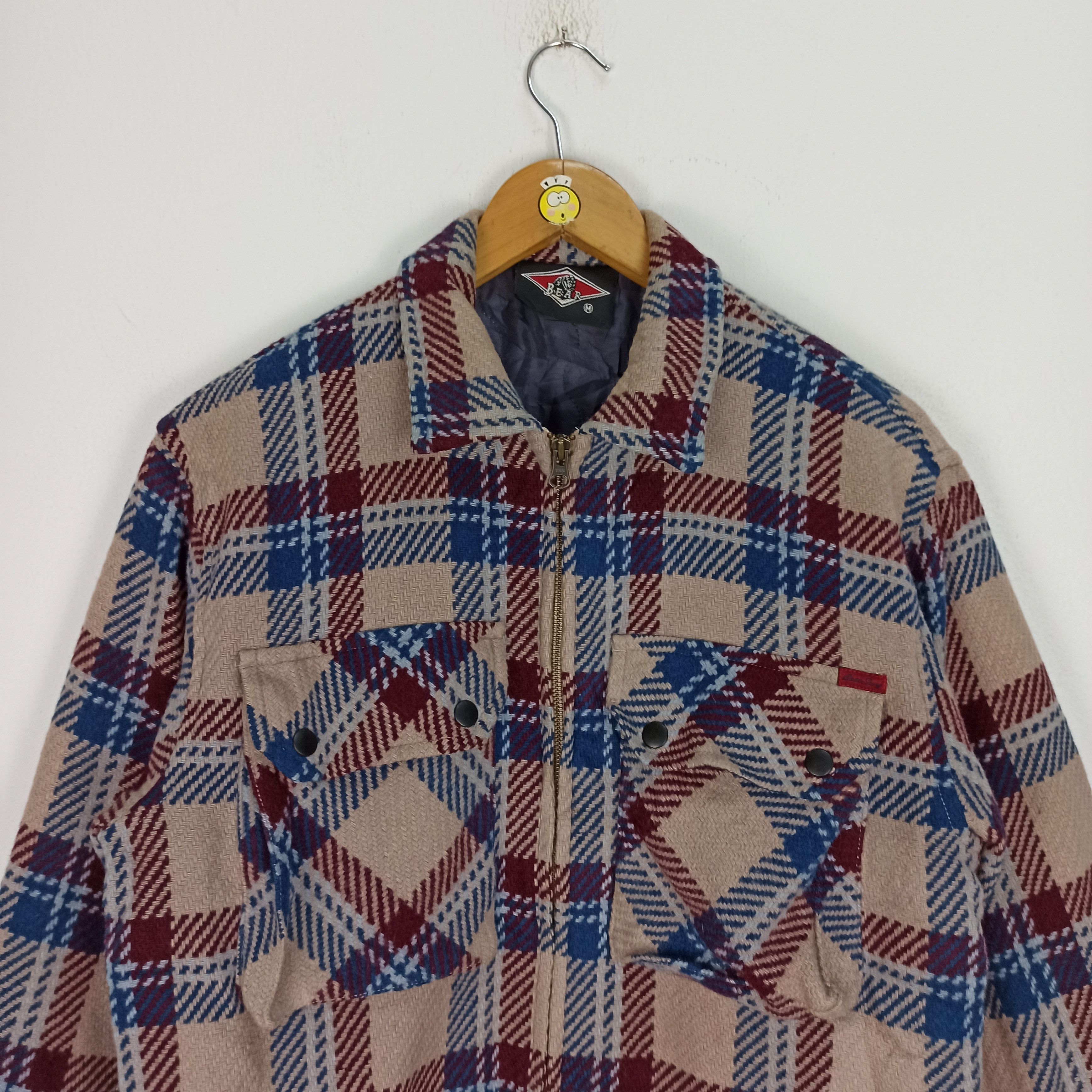 Flannel Vintage Flannel BEAR Jacket Wool Copyright 1978 Size US M / EU 48-50 / 2 - 2 Thumbnail