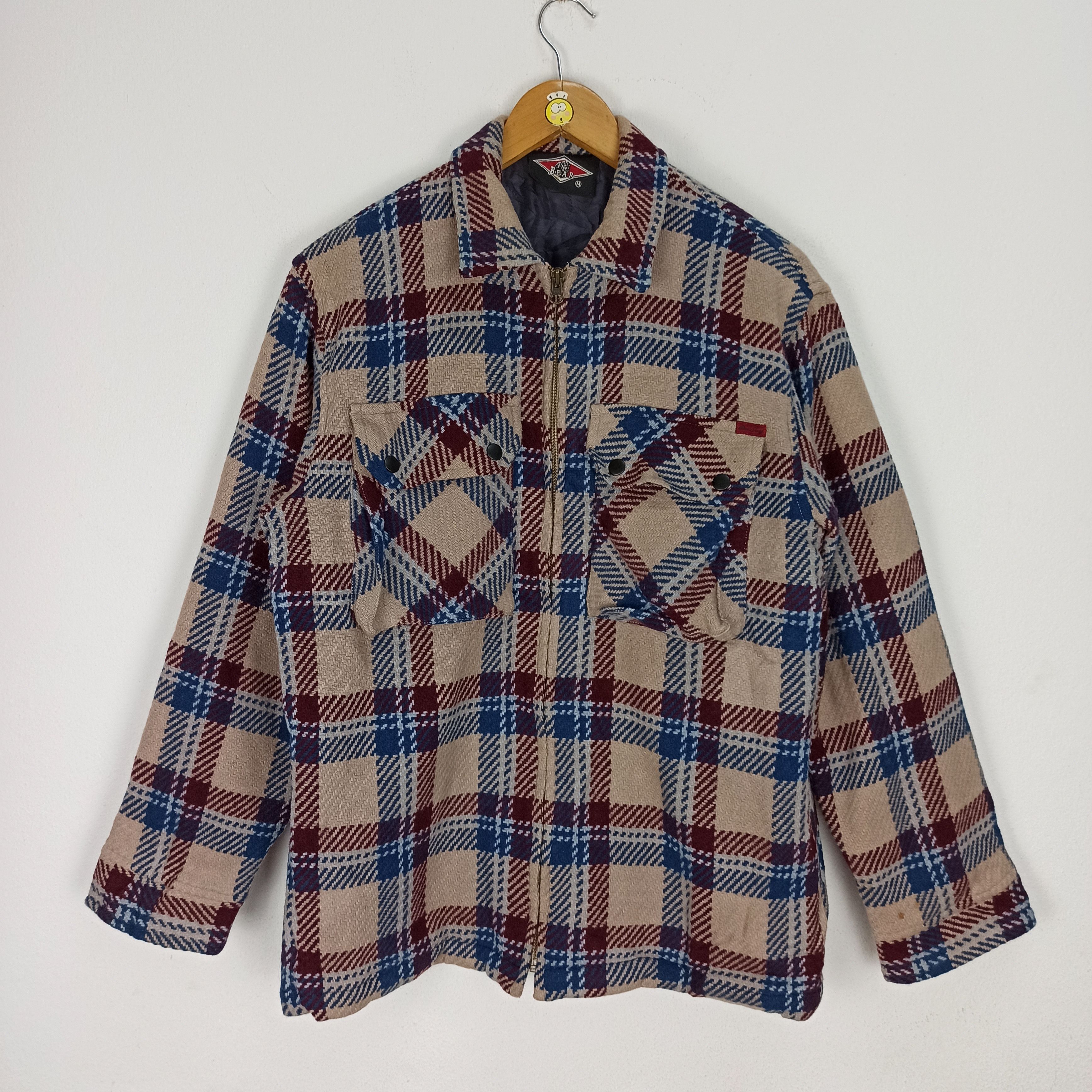 Flannel Vintage Flannel BEAR Jacket Wool Copyright 1978 Size US M / EU 48-50 / 2 - 1 Thumbnail