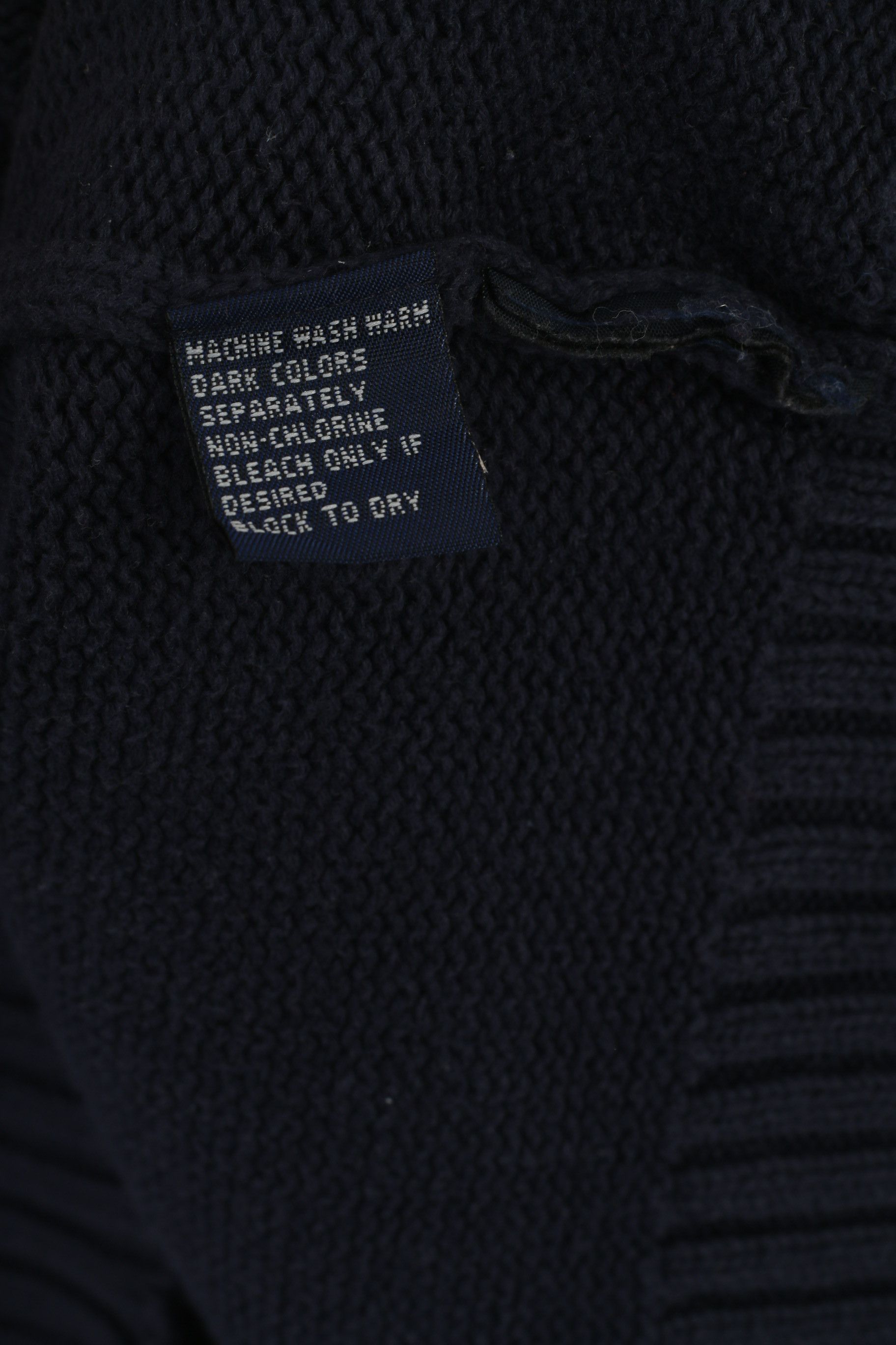 Chaps Ralph Lauren Chaps Ralph Lauren Men L Jumper Navy Cotton Vintage 2148 Size US L / EU 52-54 / 3 - 6 Thumbnail