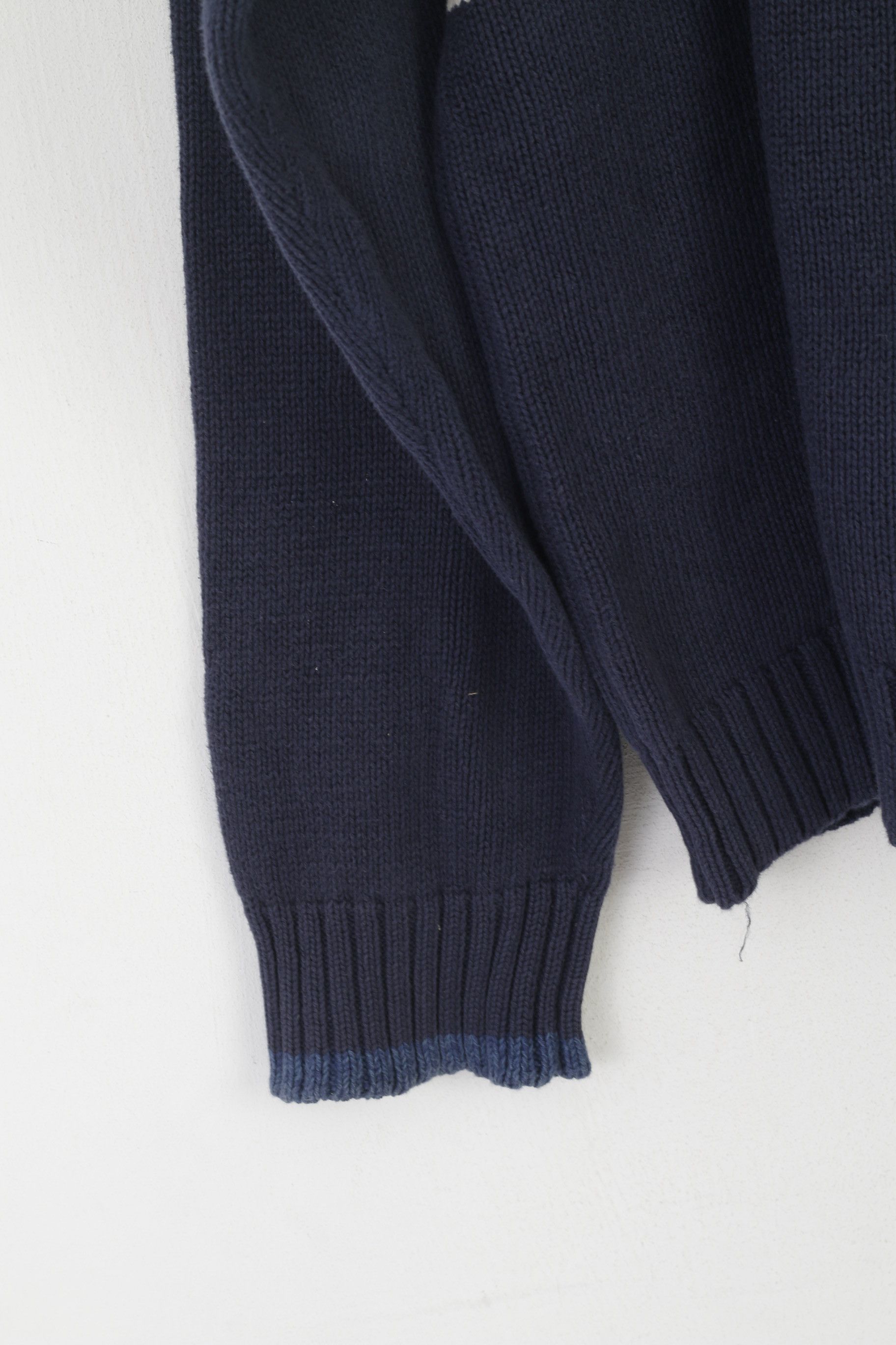 Chaps Ralph Lauren Chaps Ralph Lauren Men L Jumper Navy Cotton Vintage 2148 Size US L / EU 52-54 / 3 - 4 Thumbnail