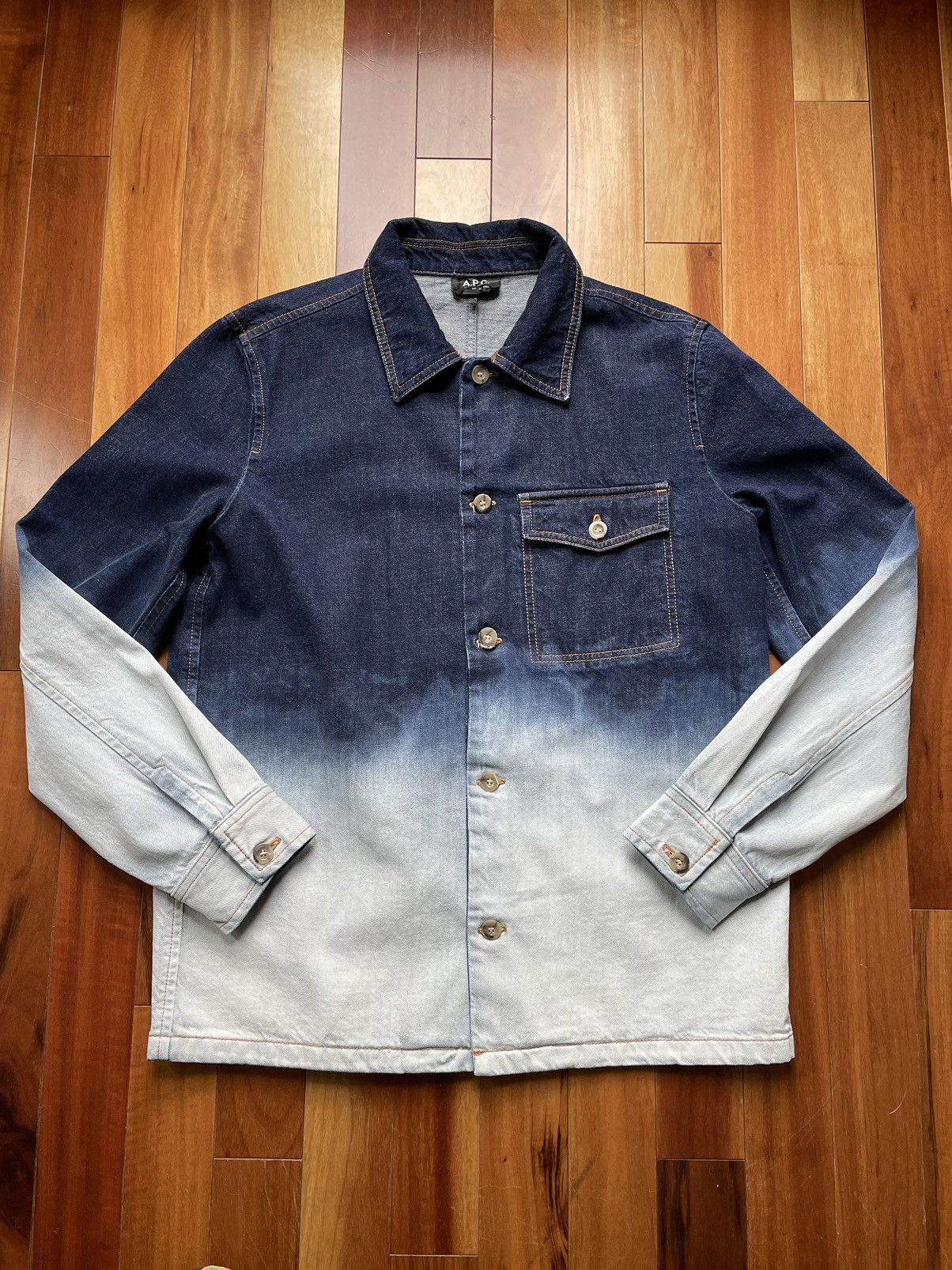 Acne Studios Acne Studios Dip Dye Over Shirt Size US M / EU 48-50 / 2 - 1 Thumbnail