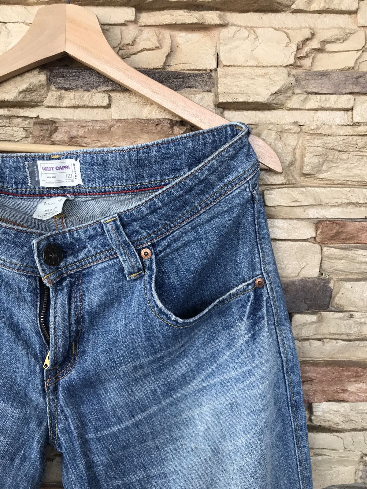 Gap Gap Carrot Capri Jeans Denim Size US 36 / EU 52 - 3 Thumbnail
