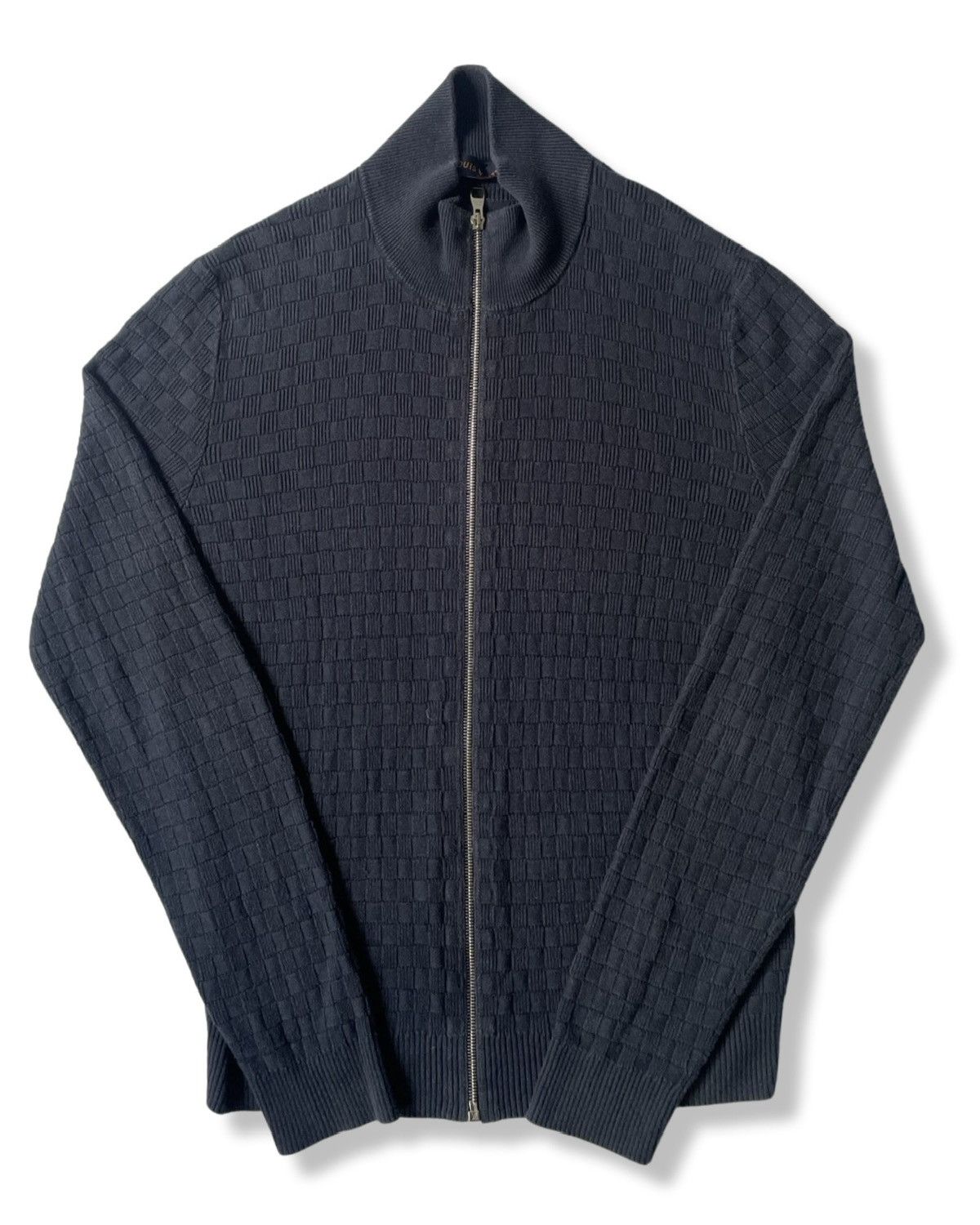 Louis Vuitton Damier Signature Zip Through Cardigan