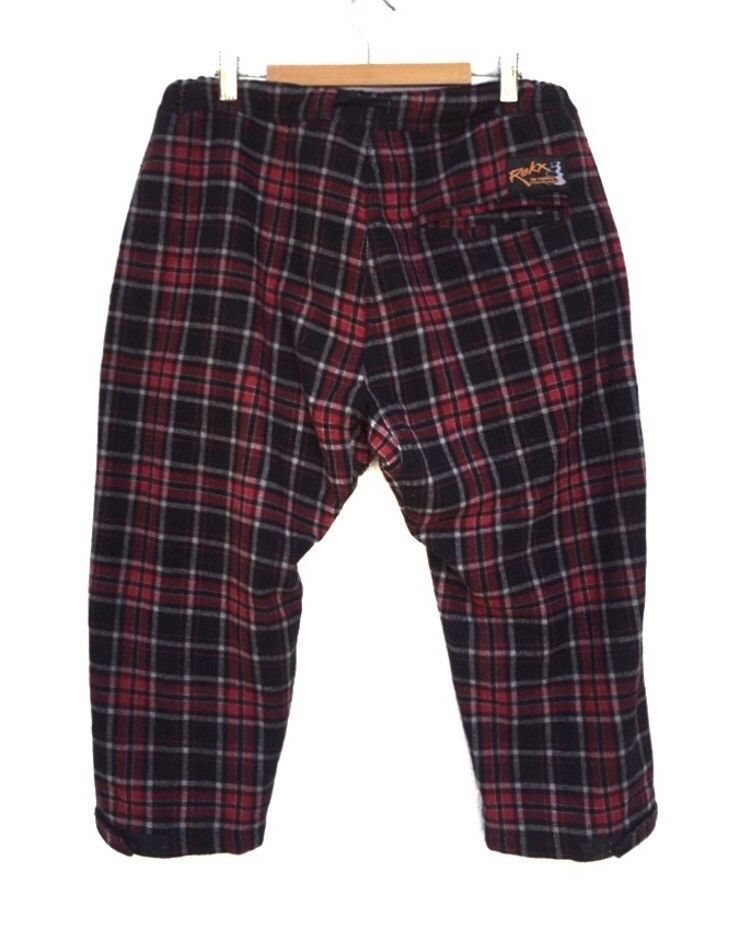 Vintage 🔥Rokx Brands Cropped Check Pants Size US 30 / EU 46 - 2 Thumbnail