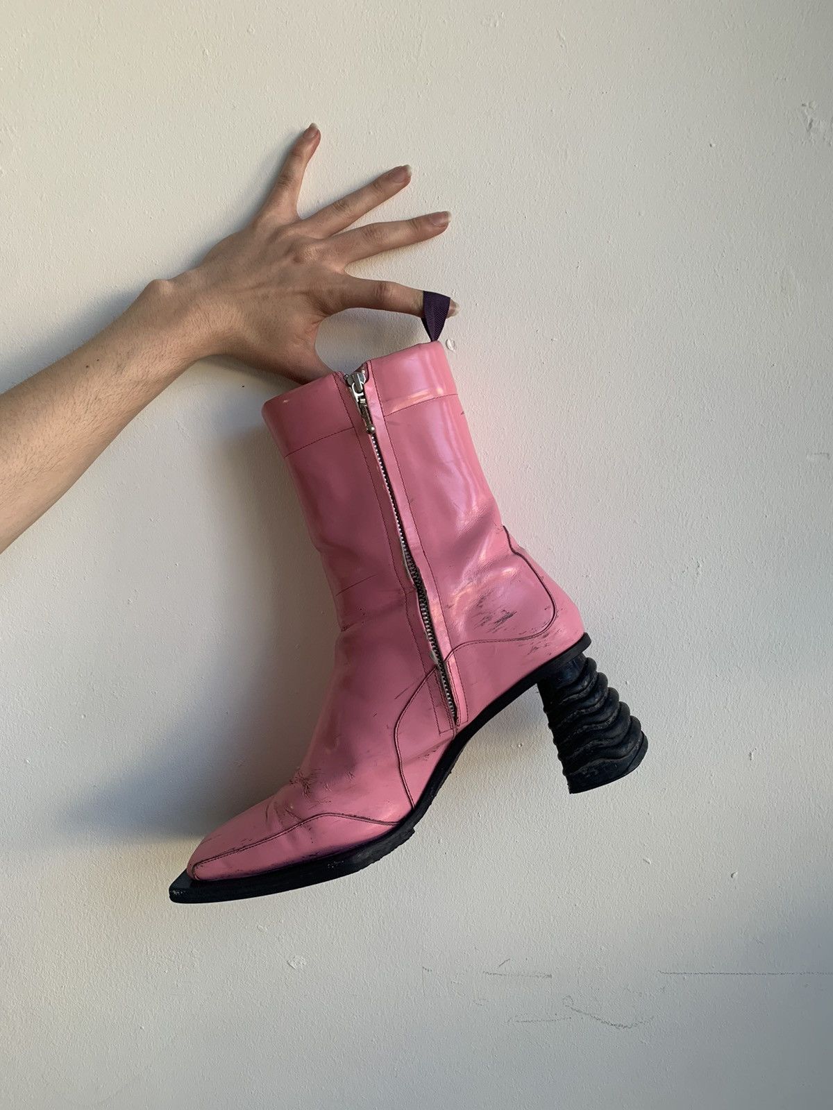 Eytys Eytys pink Gaia boots | Grailed