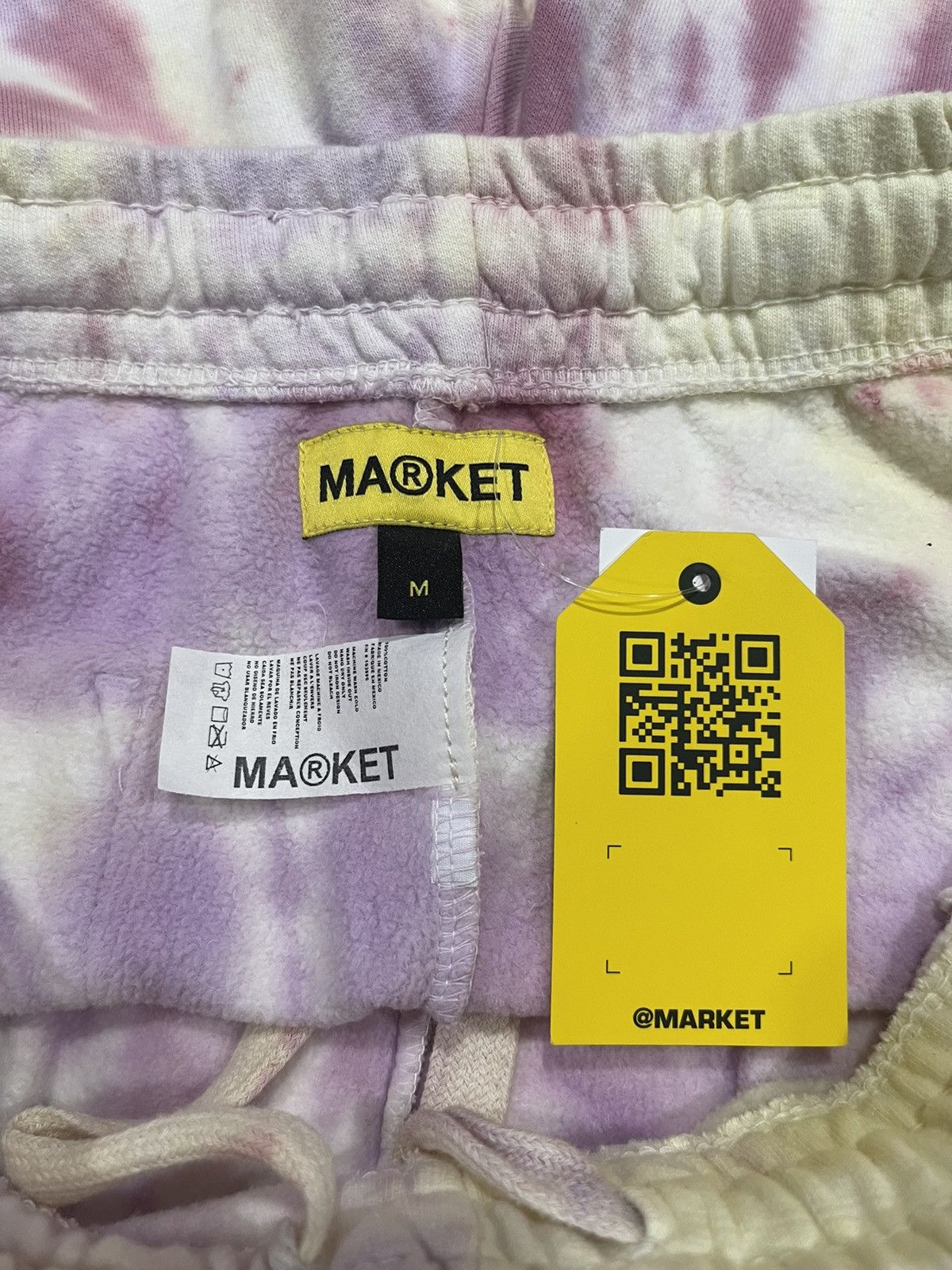 Market Market Boarder Arc Tie Dye Shorts- (Size Medium) Size US 34 / EU 50 - 4 Thumbnail