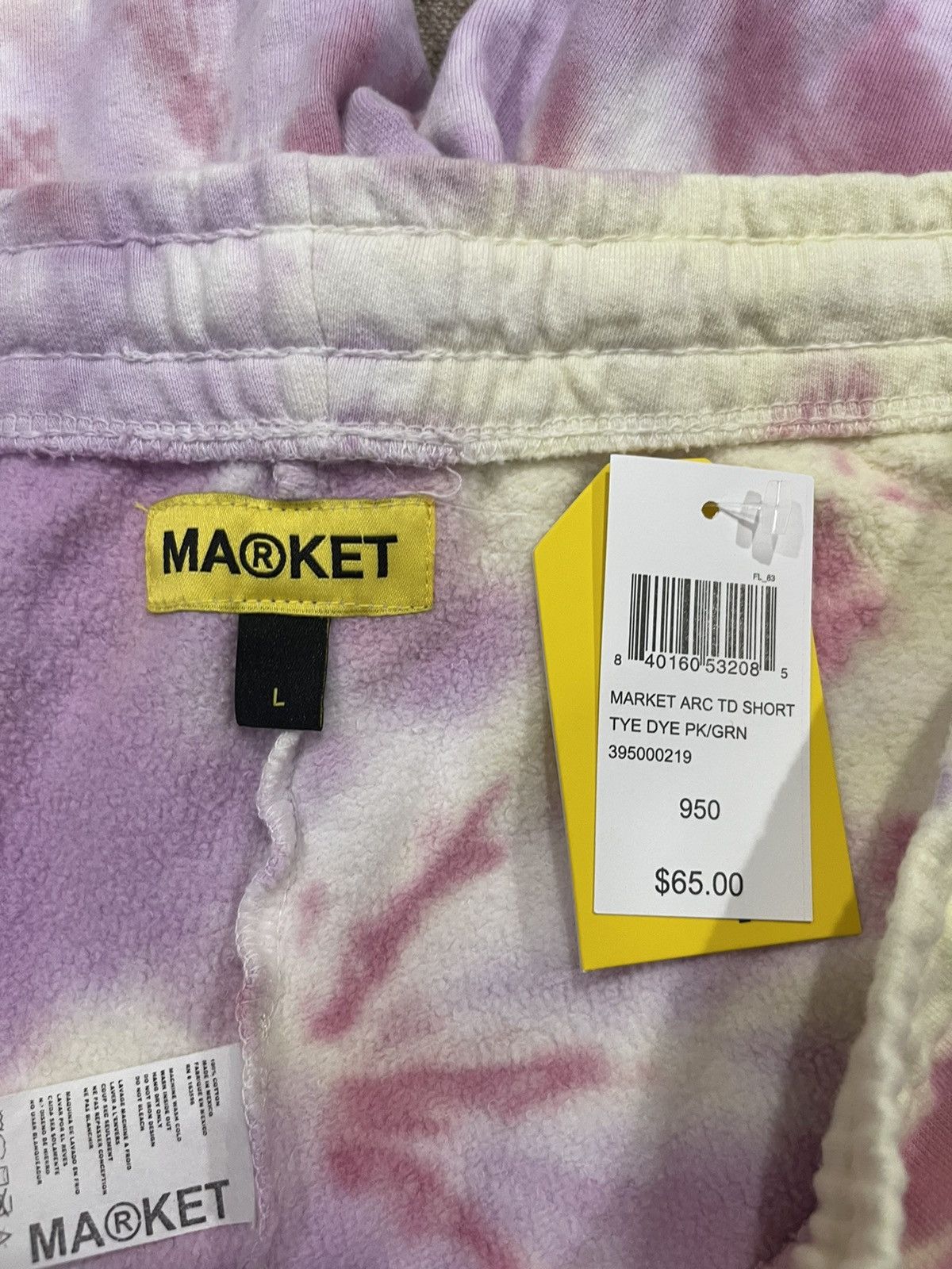 Market Market Boarder Arc Tie Dye Shorts - (Size Large) Size US 36 / EU 52 - 4 Thumbnail