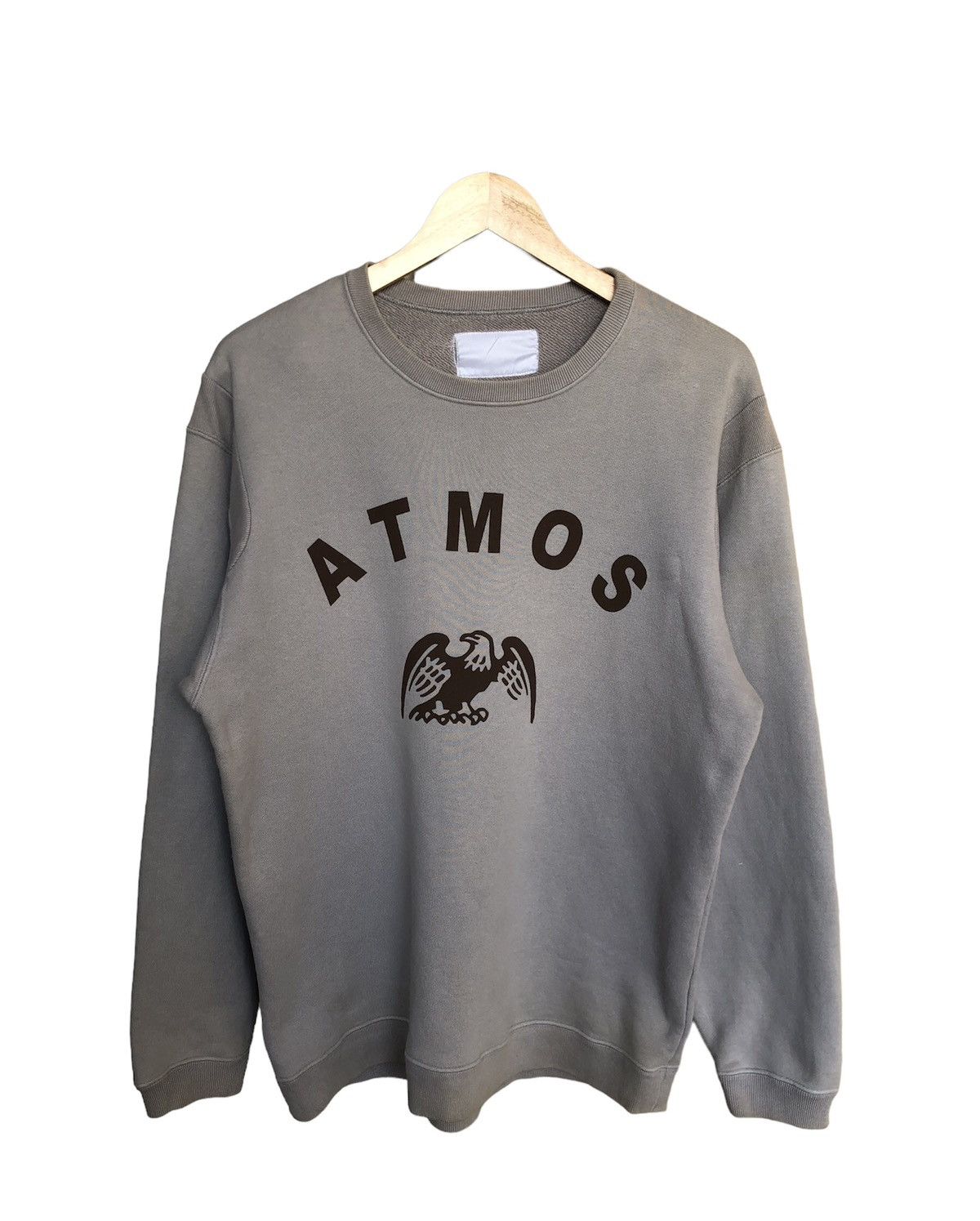 atmos Vintage Atmos Minimalist Sweatshirt Grey Size US L / EU 52-54 / 3 - 1 Thumbnail