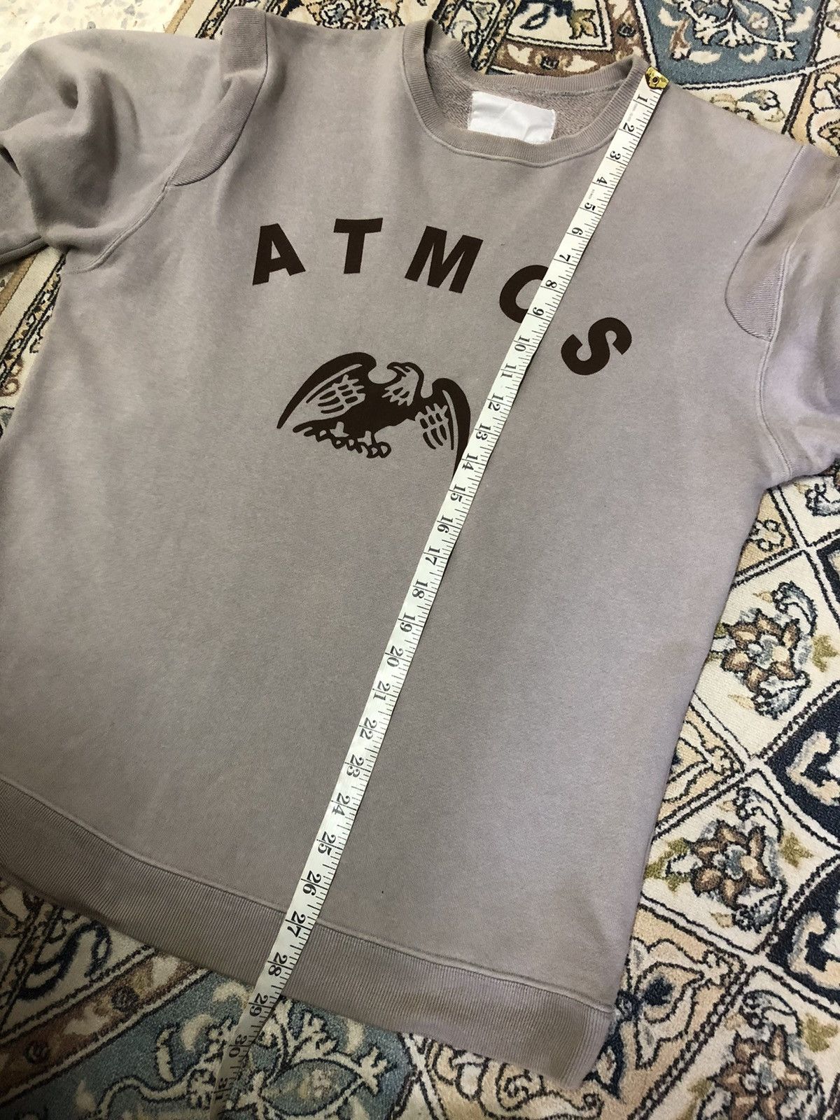 atmos Vintage Atmos Minimalist Sweatshirt Grey Size US L / EU 52-54 / 3 - 18 Thumbnail