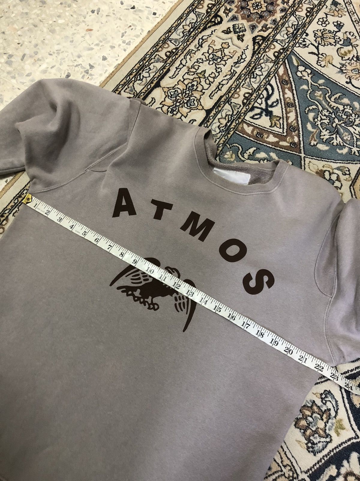 atmos Vintage Atmos Minimalist Sweatshirt Grey Size US L / EU 52-54 / 3 - 17 Thumbnail
