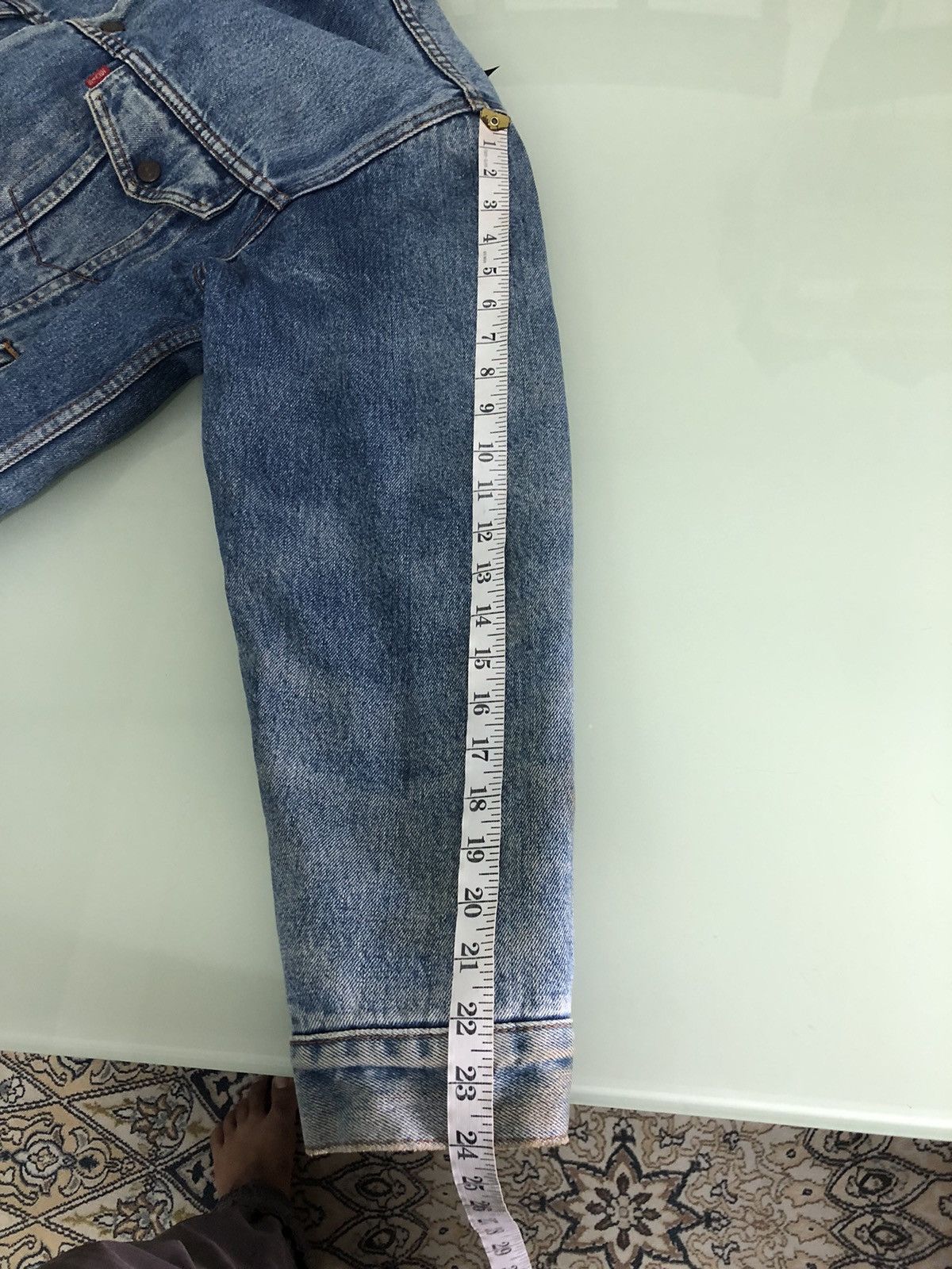 Levi's Vintage Levis Sherpa Distressed Colour Trucker Denim Jackets Size US L / EU 52-54 / 3 - 25 Thumbnail