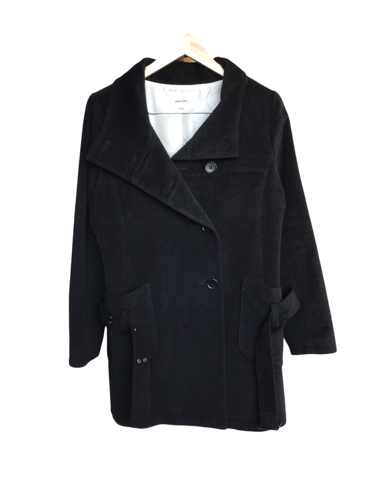 PPFM Yohji Yamamoto Design Peyton Place by PPFM Wool Coat Size US S / EU 44-46 / 1 - 1 Thumbnail