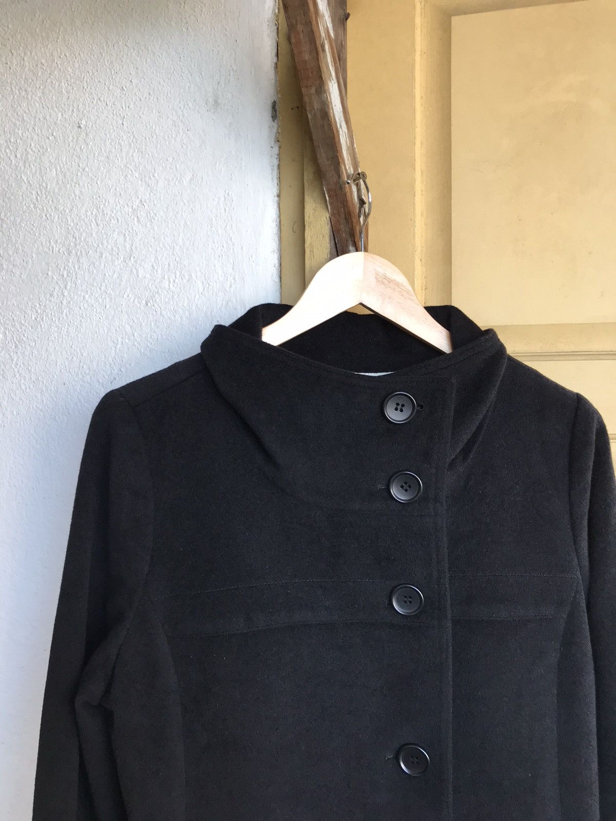 PPFM Yohji Yamamoto Design Peyton Place by PPFM Wool Coat Size US S / EU 44-46 / 1 - 12 Thumbnail